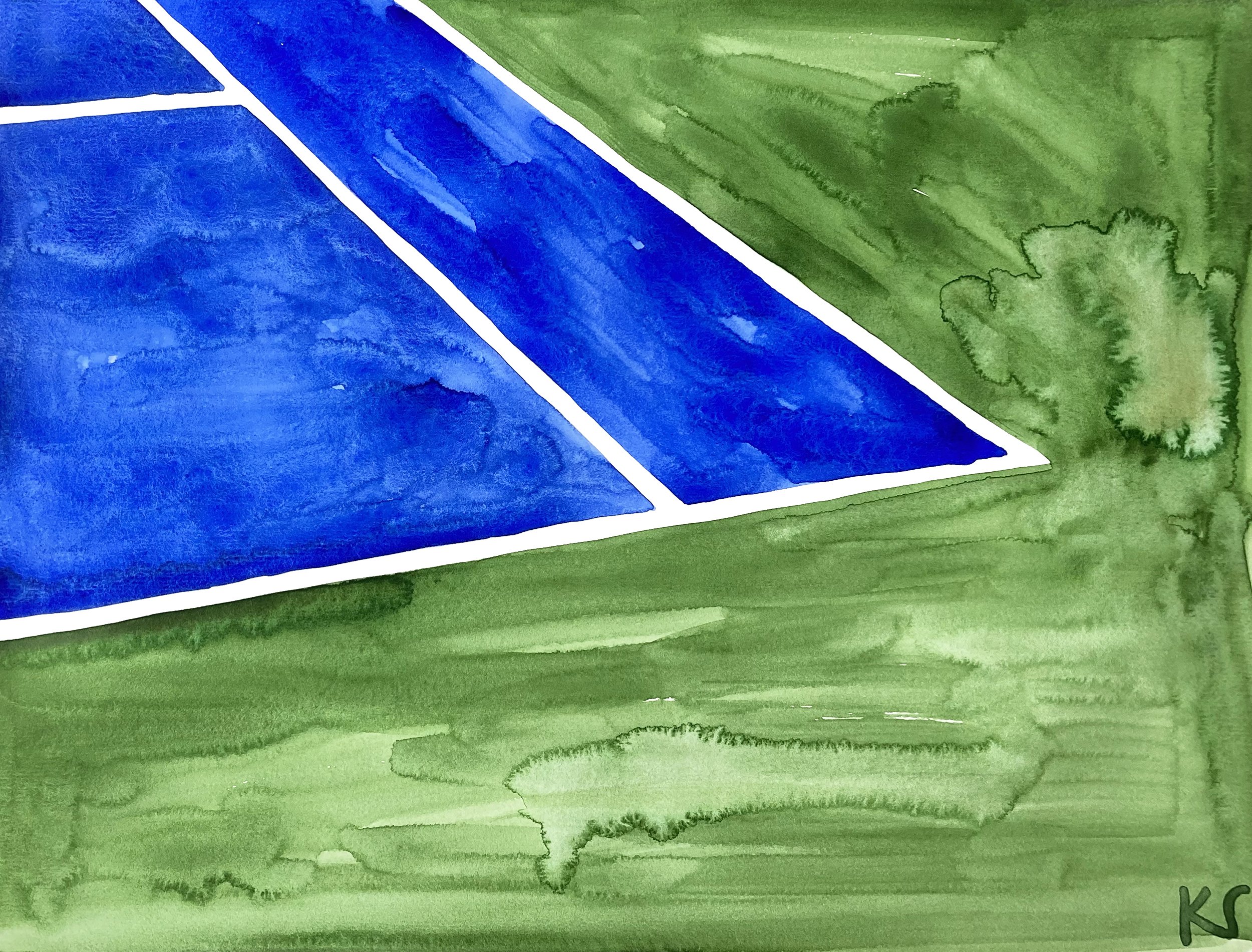 US OPEN TENNIS COURT BLUE GREEN CROP
