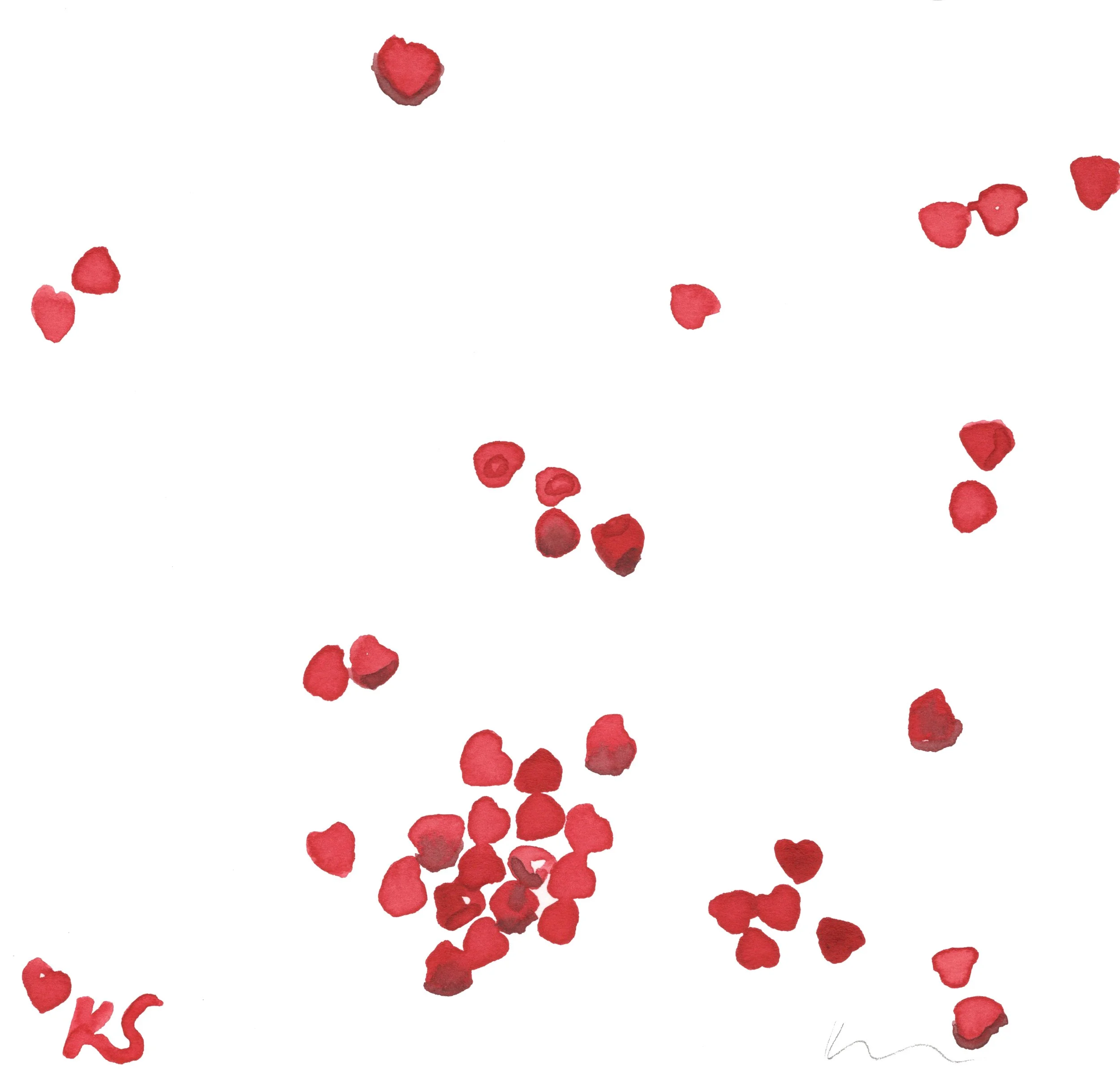 CINNAMON HEARTS | 7.75" X 7"