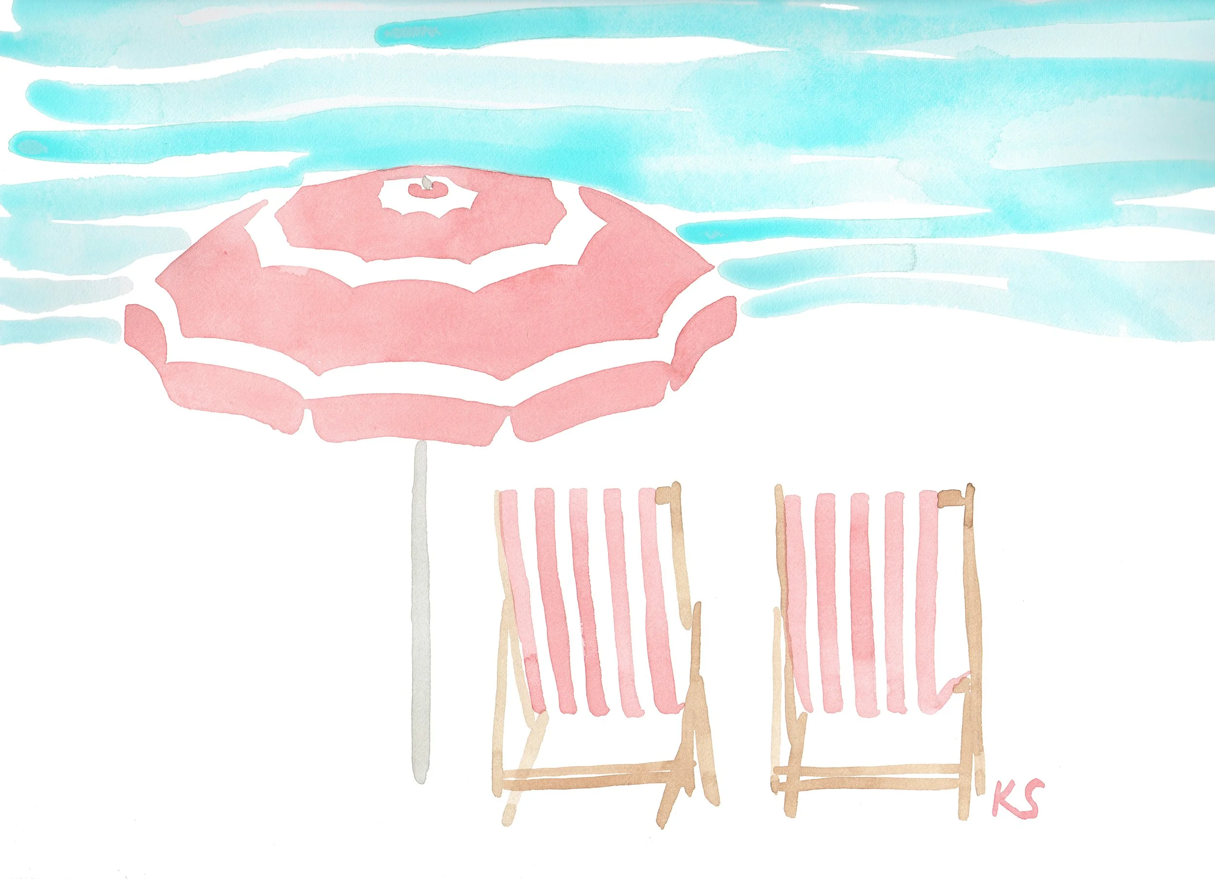 Kate-Schelter-colony-palm-beach-hotel-illustration-watercolor-pink-white-stripes.jpg