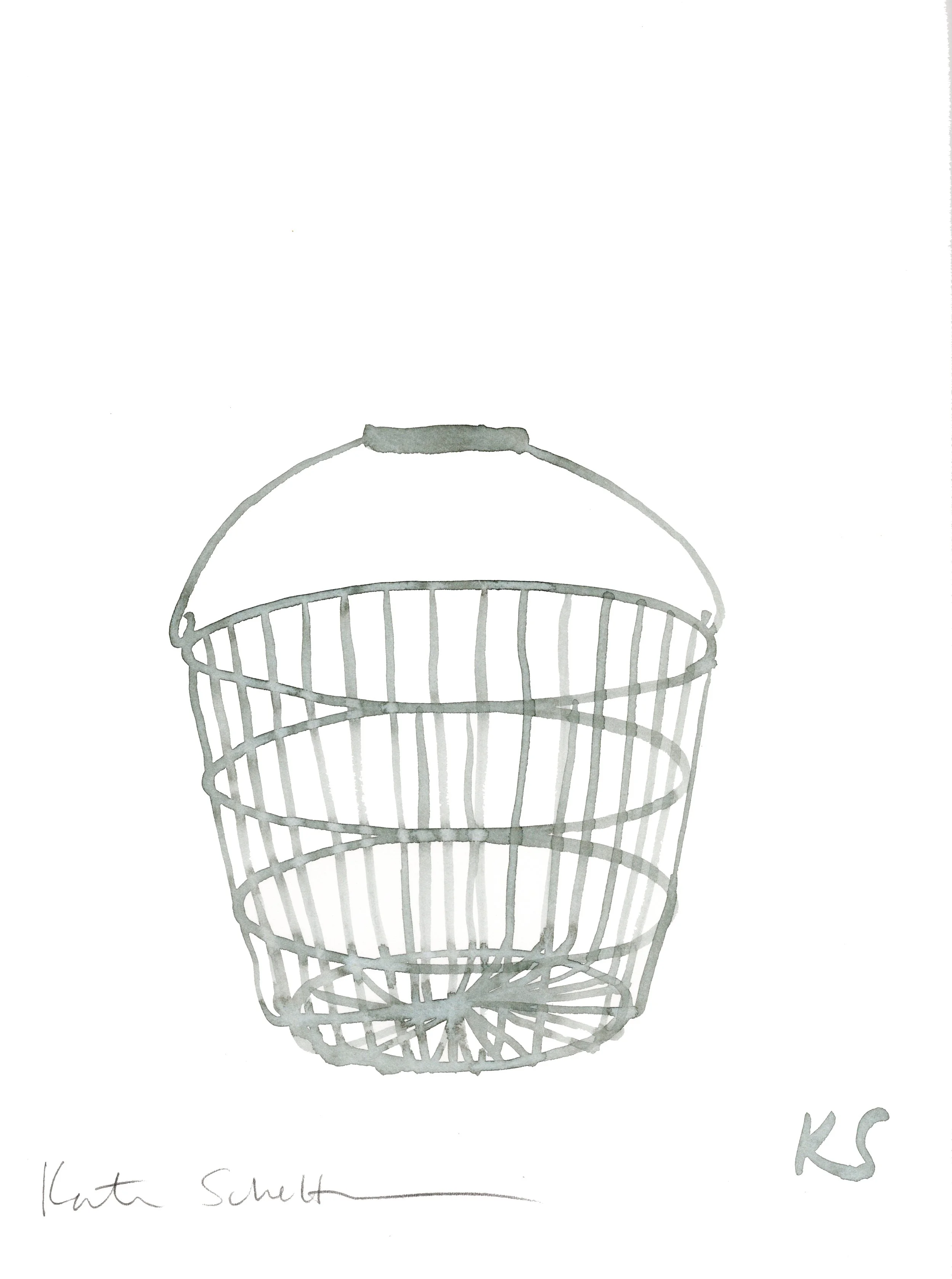 CLAM BASKET CAPE COD | 9" X 12"
