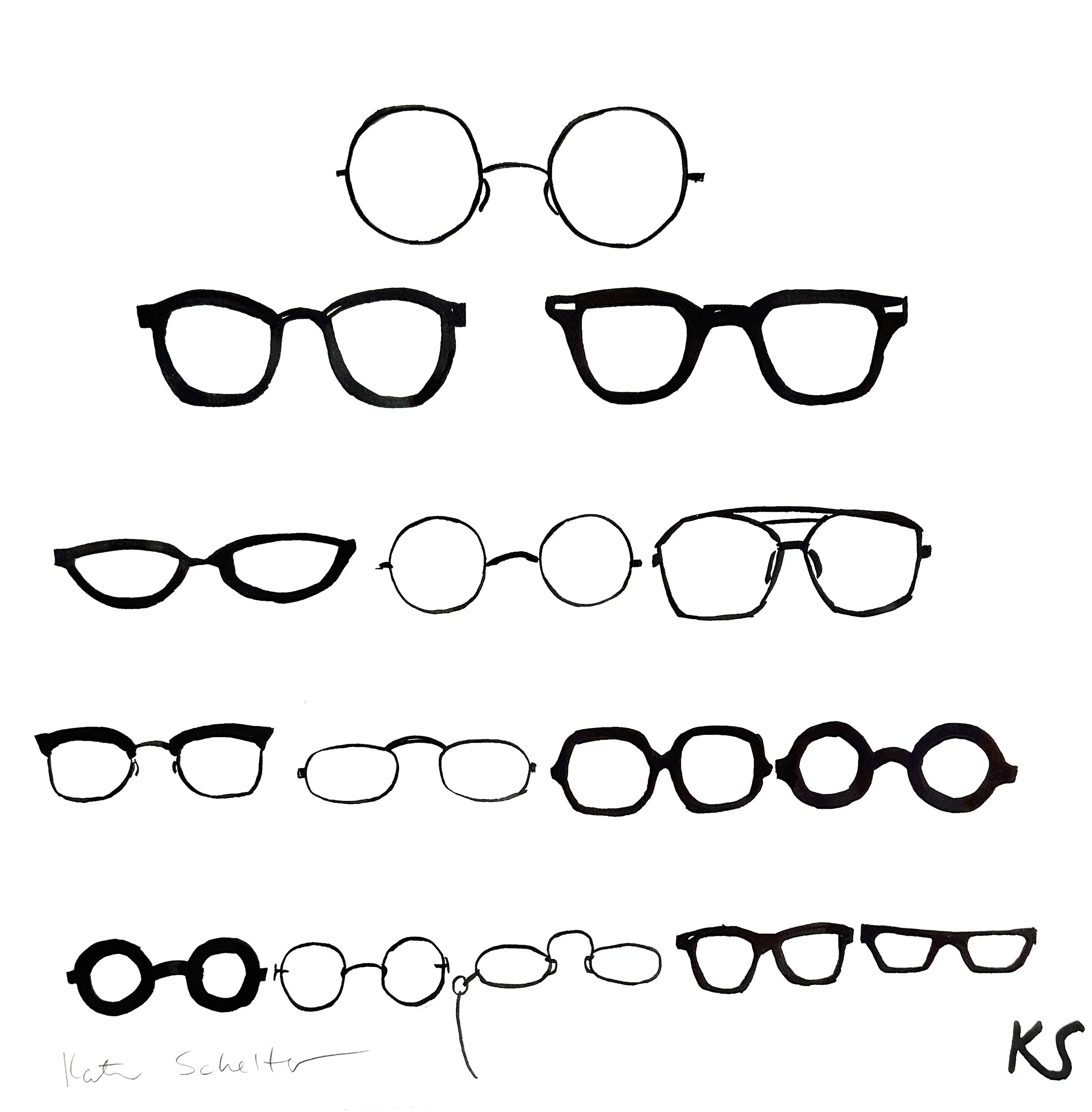 EYEGLASSES OF ICONS 15.25" X 15".jpg