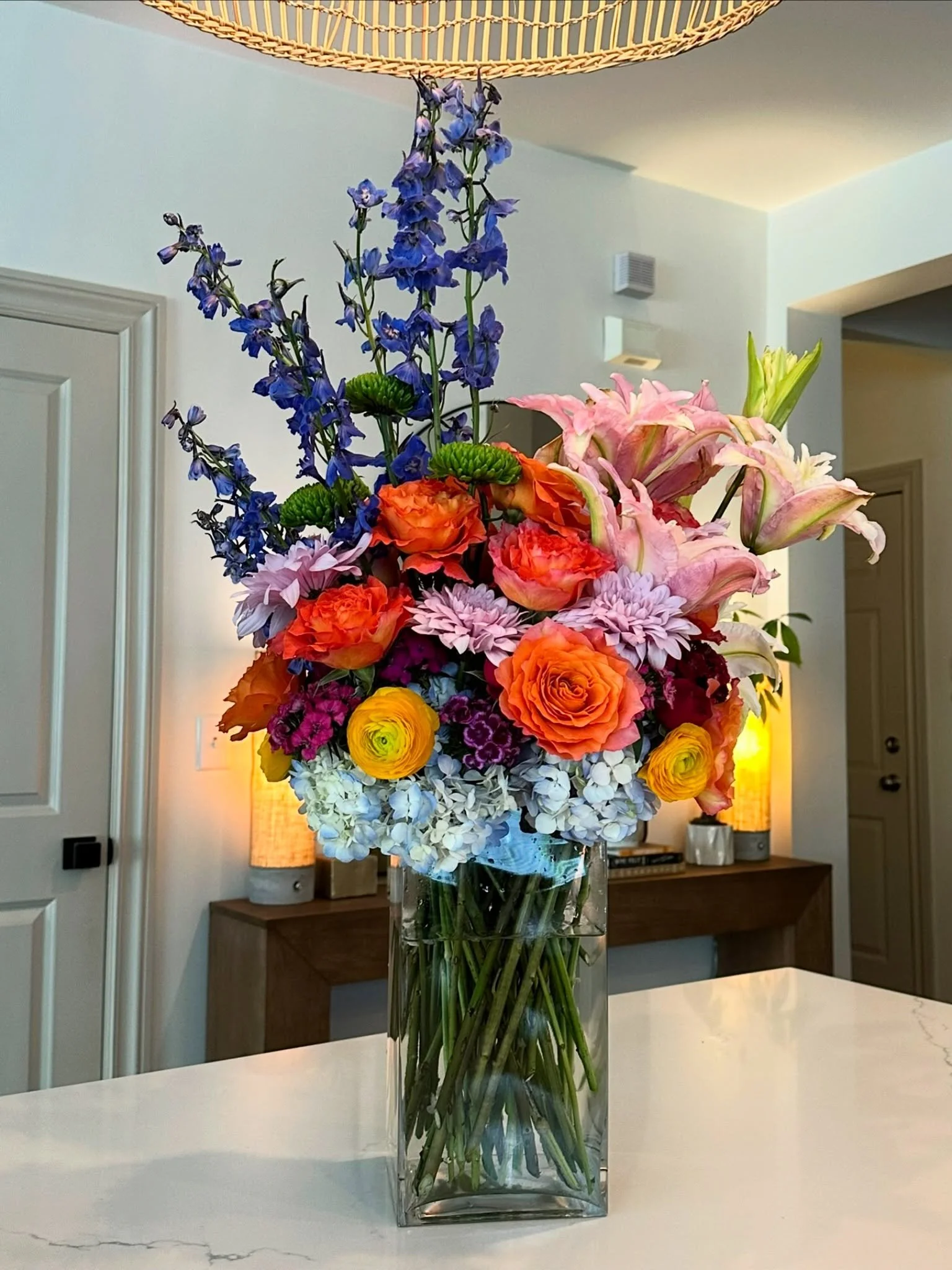 Curated, never cookie cutter.

Every arrangement that leaves our studio is designed with its own personality, palette, and purpose. Just one of many beautiful creations from this month.