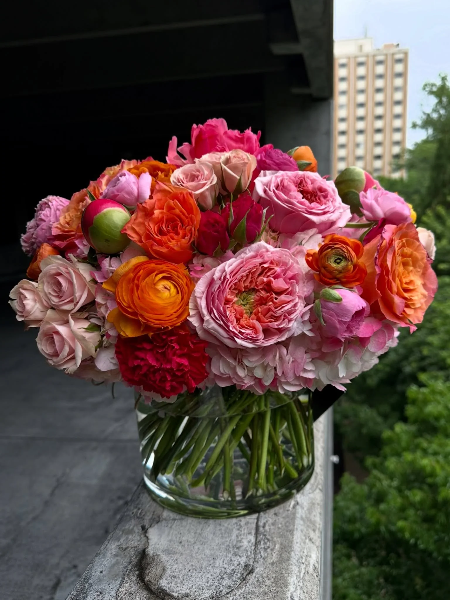 Color has a way of changing everything.

Layers of garden roses, peonies, ranunculus, and hydrangea come together in a palette that&rsquo;s equal parts playful and sophisticated. Designed to brighten a space, elevate a moment, and remind us that beau
