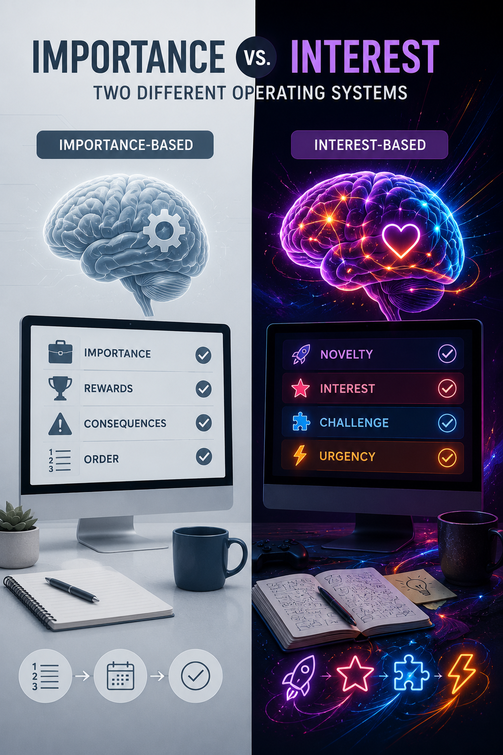 The Hyperactivity of the Mind