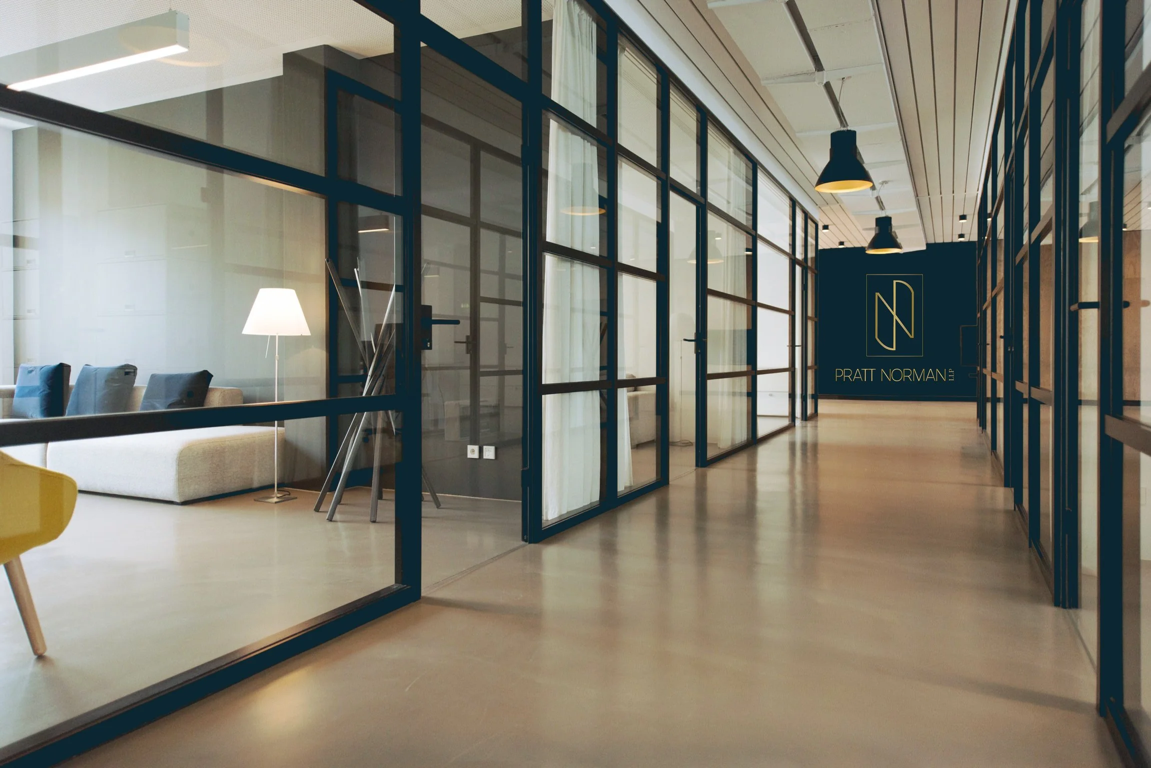Pratt Norman Office with Logo