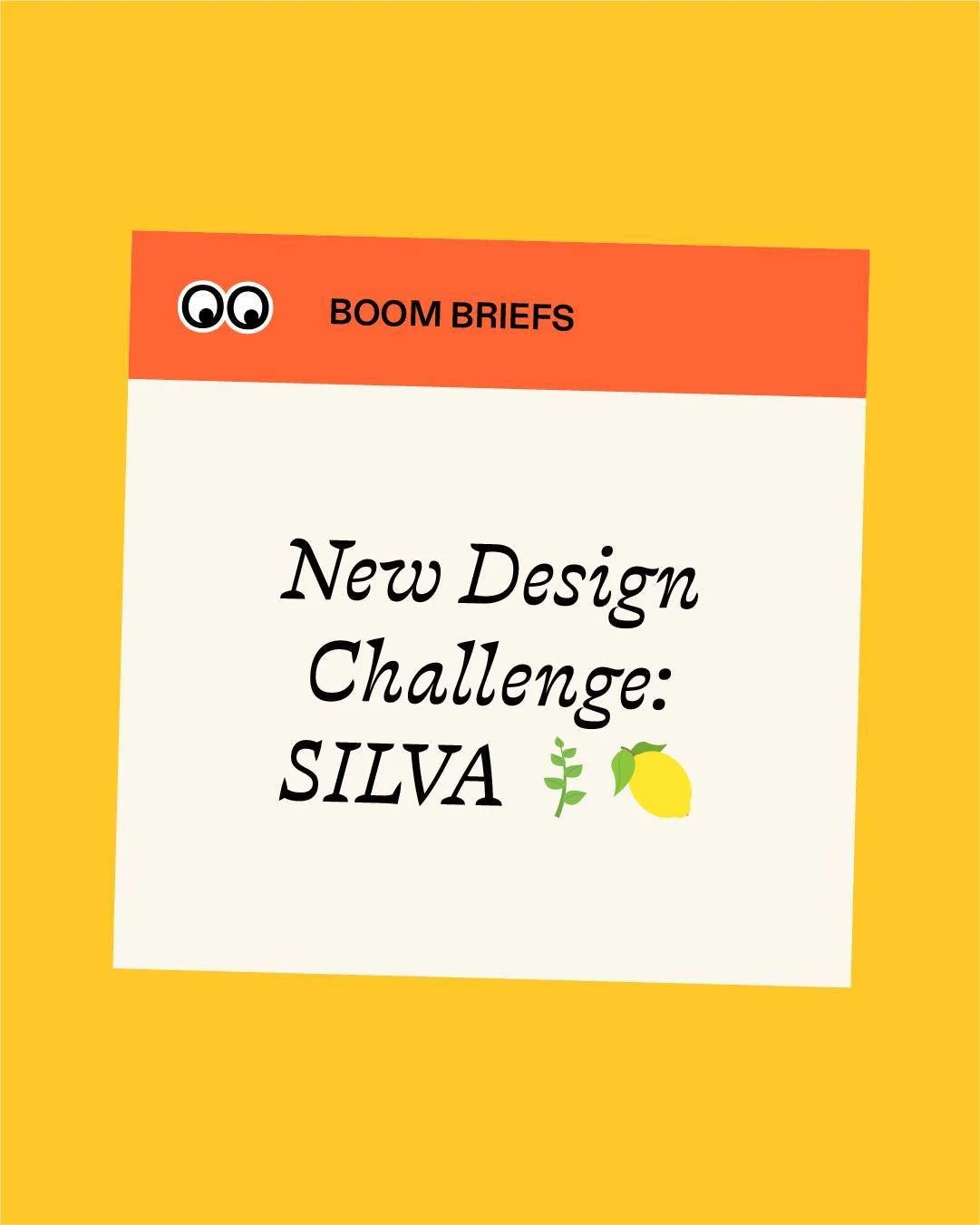 📣 New Design Challenge from Creative Boom 👀

✨ Boom Brief 05: SILVA &mdash; The Spirit of Stillness 🌿🍋

This month, we&rsquo;re asking you to create the branding for SILVA &mdash; a new premium alcohol-free gin inspired by the quiet power of natu