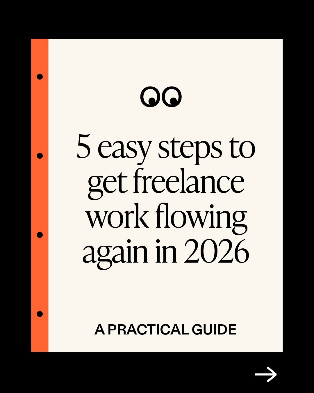 Quiet inbox? Same. 👀

If you&rsquo;re staring 2026 like&hellip; "where&rsquo;s the work gone?&rdquo; you&rsquo;re not alone.

Here are 5 simple steps to get things moving again. No panic. No spiral. Just practical stuff that helps.

Save this f