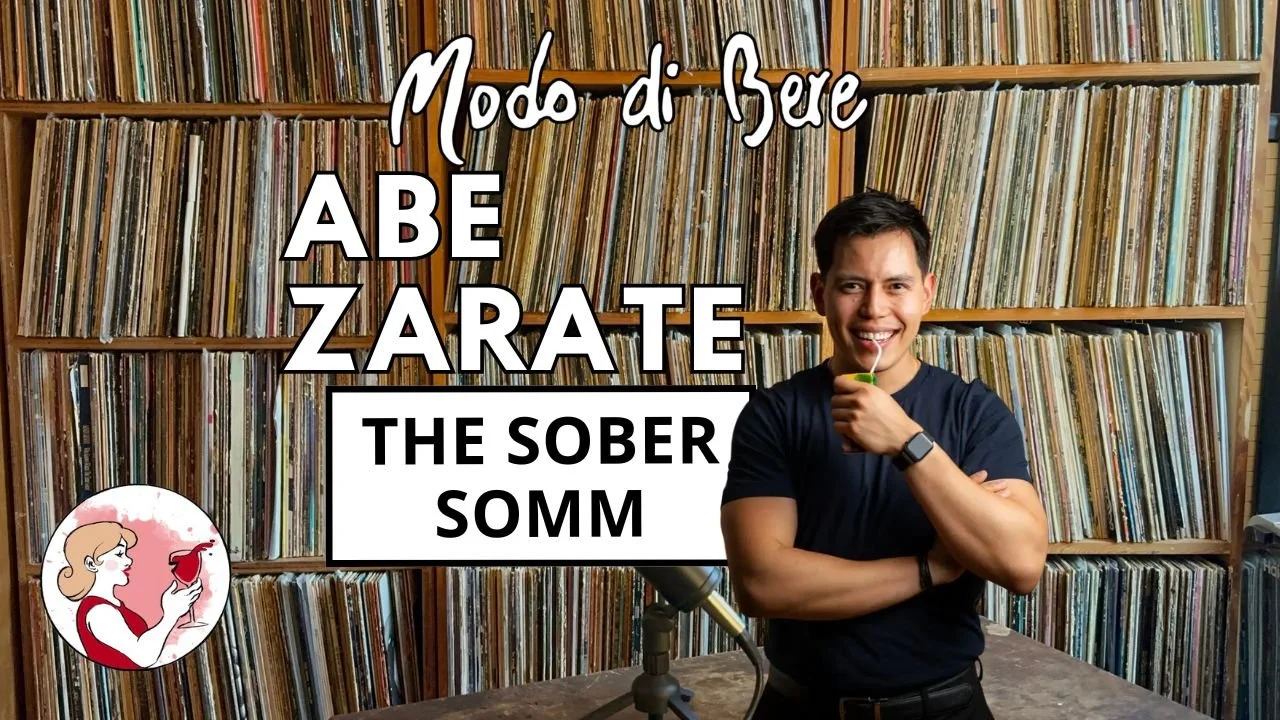 ▷S3E8 “You Have to Like Yourself,” says Abe Zarate, Sober Sommelier