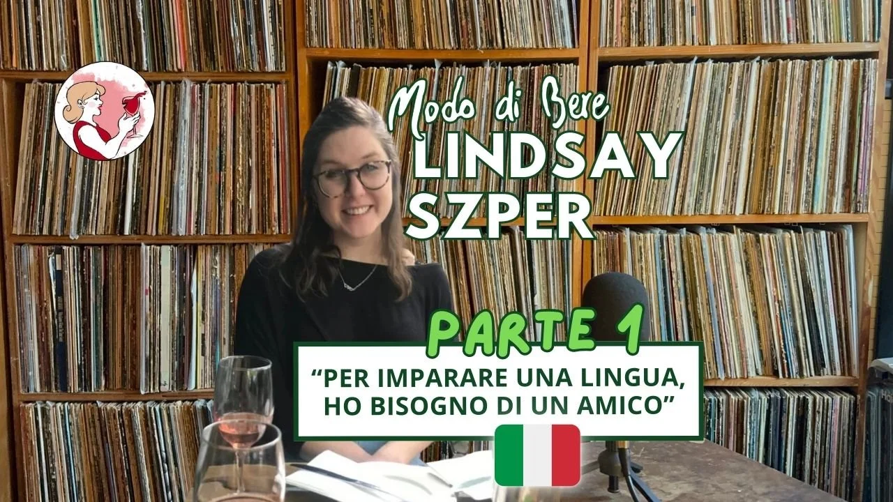 ▷S1E8 “Ho bisogno di un amico”: Lindsay Szper della scuola di lingua Cultura Senza Frontiere (Part 1)
