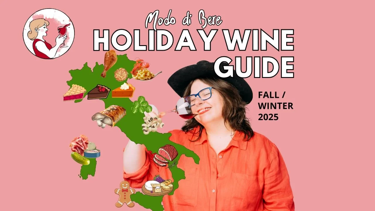 ▷S4E11 Italian Wines vs. American Fall &amp; Winter Holidays