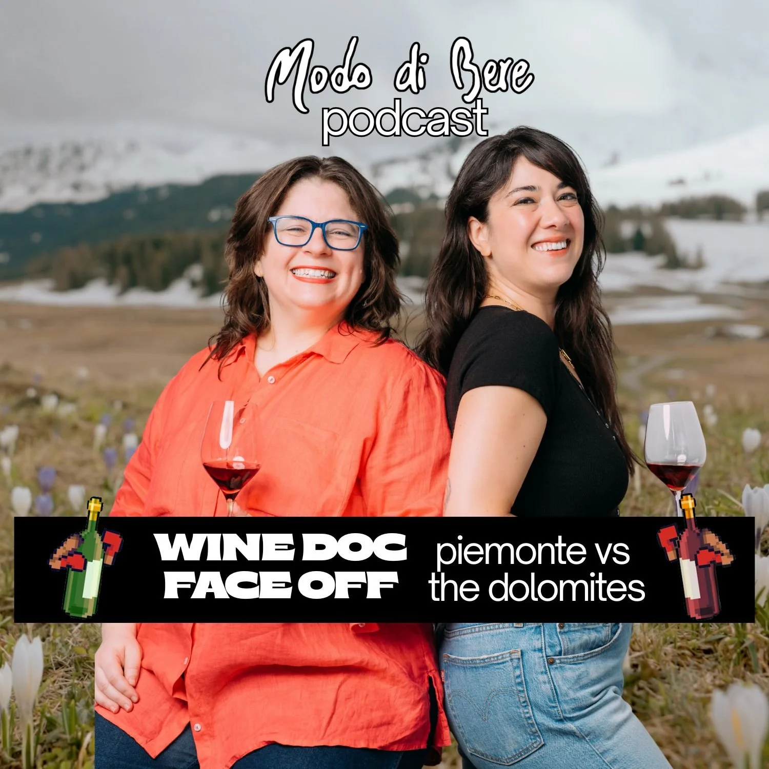 ▷S5E3 Piemonte vs The Dolomites - Wine Doc Face Off