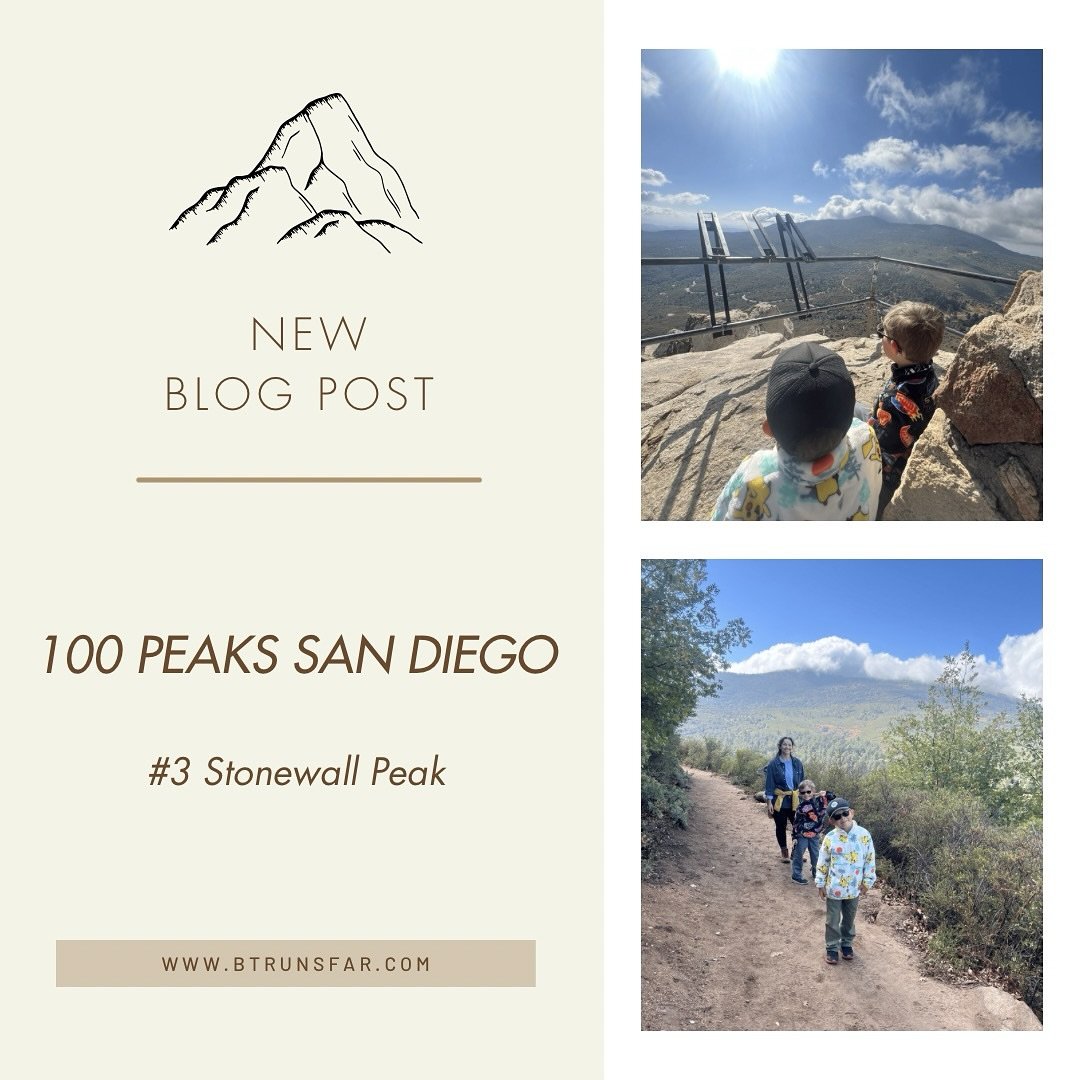 San Diego 100 Peaks - Peak #3: Stonewall Peak ✅ 

A quick but rewarding hike in Cuyamaca Rancho State Park with stunning 360&deg; views at the summit. 

Read about the journey and see why this peak is a must-do for San Diego adventurers! 🏔️

Link in