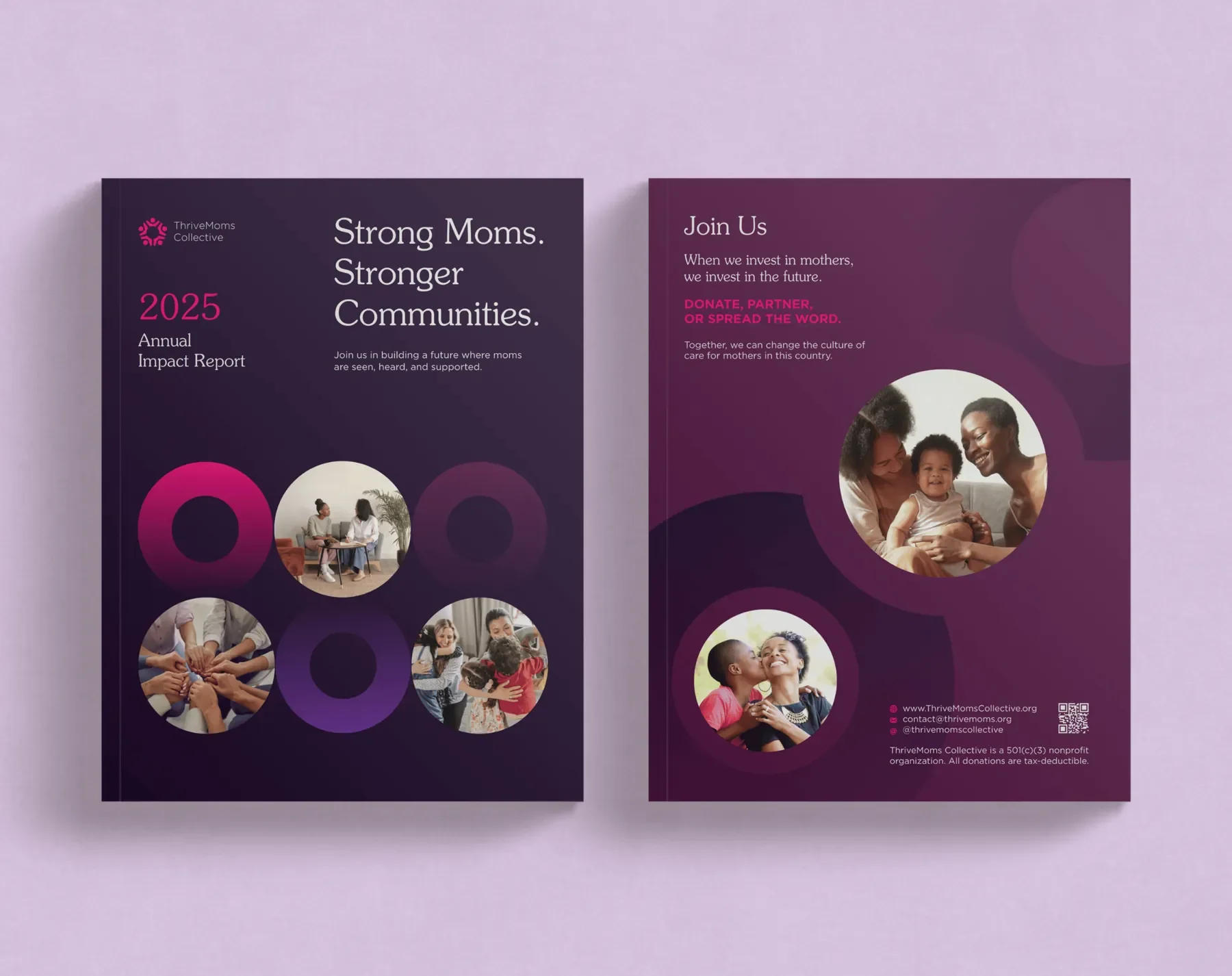 Rich Glow Annual Report Template Kit