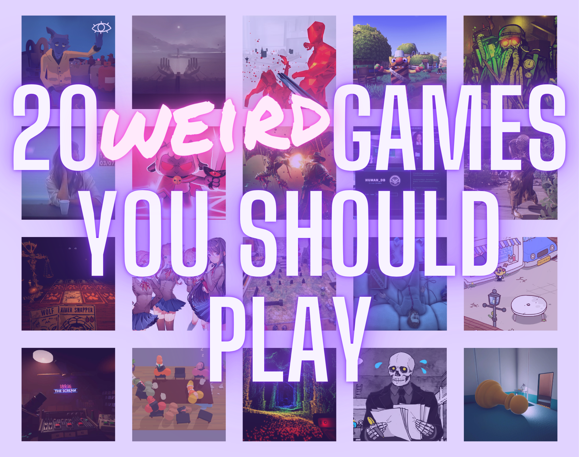 20 weird games you should play