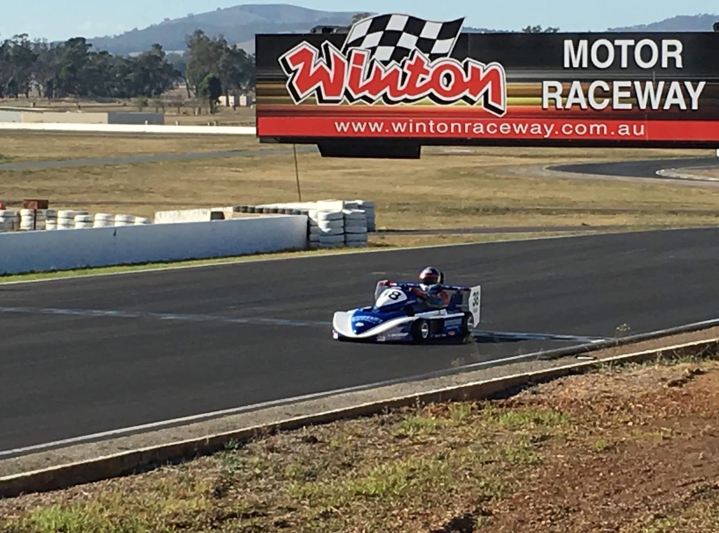 Superkarts Enjoy New Surface