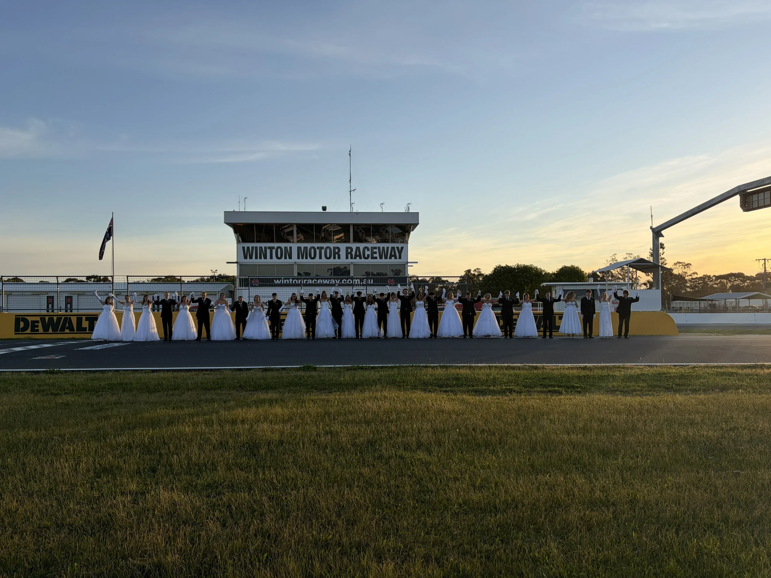 Benalla P-12 College Debutant Ball Shines at Winton Motor Raceway