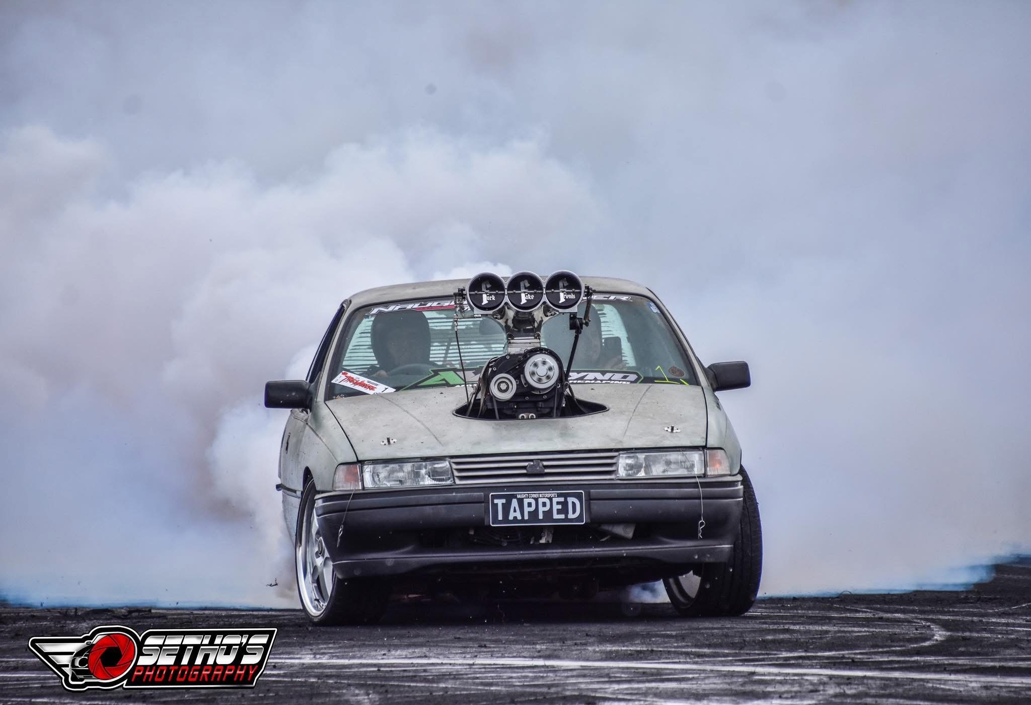 Smoke dissipates over inaugural Tyre Massacre