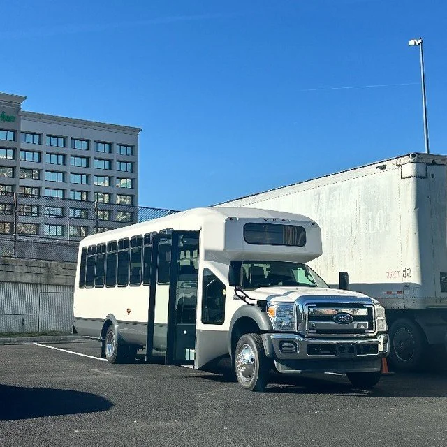 🚍✨ Ride in Comfort &amp; Style with Our White Mini Bus! ✨🚍

Need to transport a group without compromising on comfort? 

Our White Mini Bus seats up to 33 passengers, providing a smooth, spacious, and stylish ride for any occasion. Perfect for wedd