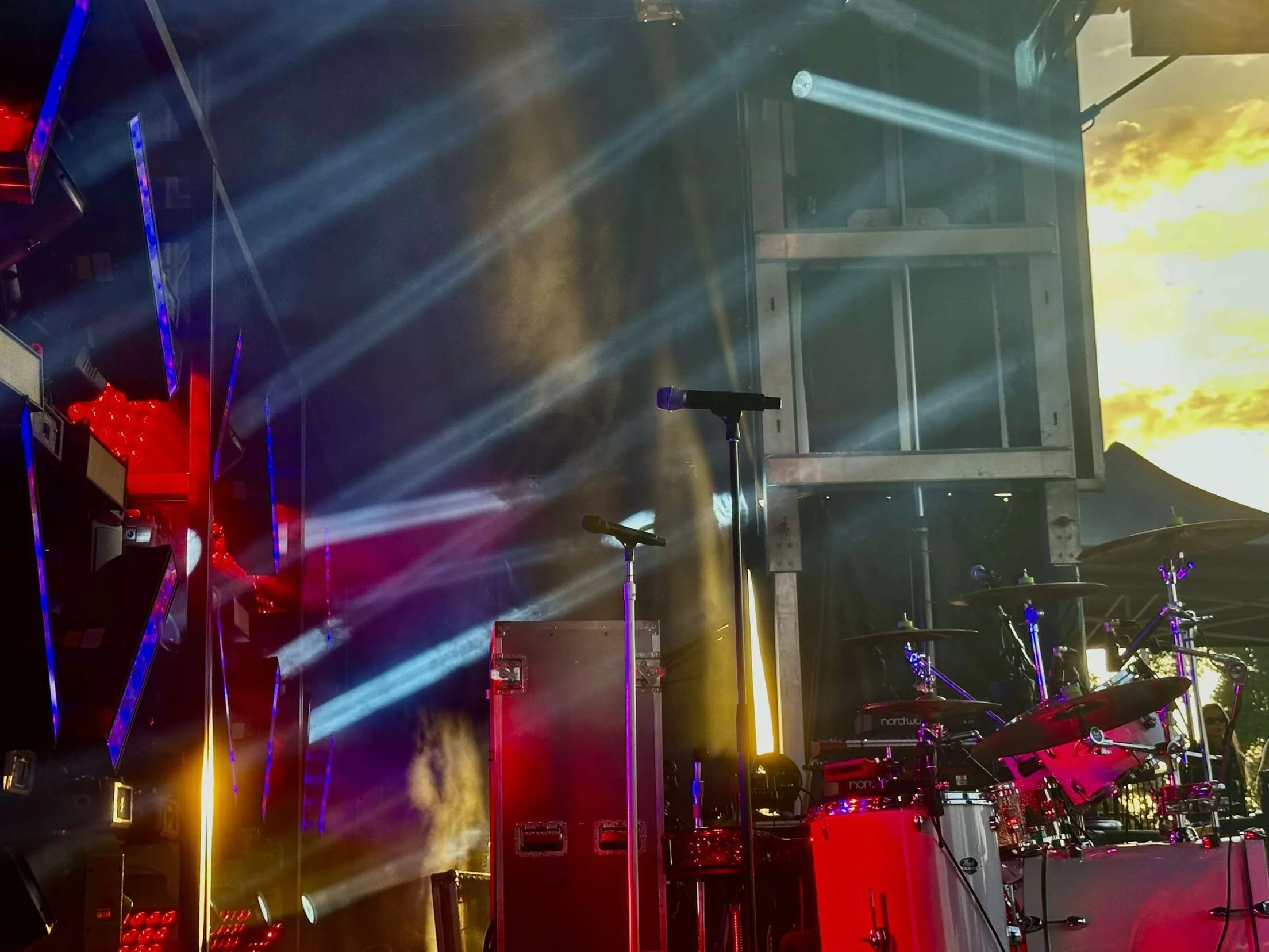 Stage background - Casey Popcorn Fest