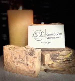 Chocolate Croissant Goat Milk Soap