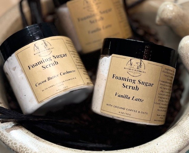 Foaming Emulsified Sugar Scrub