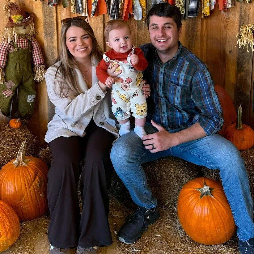 Happy Thanksgiving from my little family to yours! We have a lot to be thankful for- especially our little turkey that is already 8 months old. Wishing you all a great day full of family, laughter, and food!