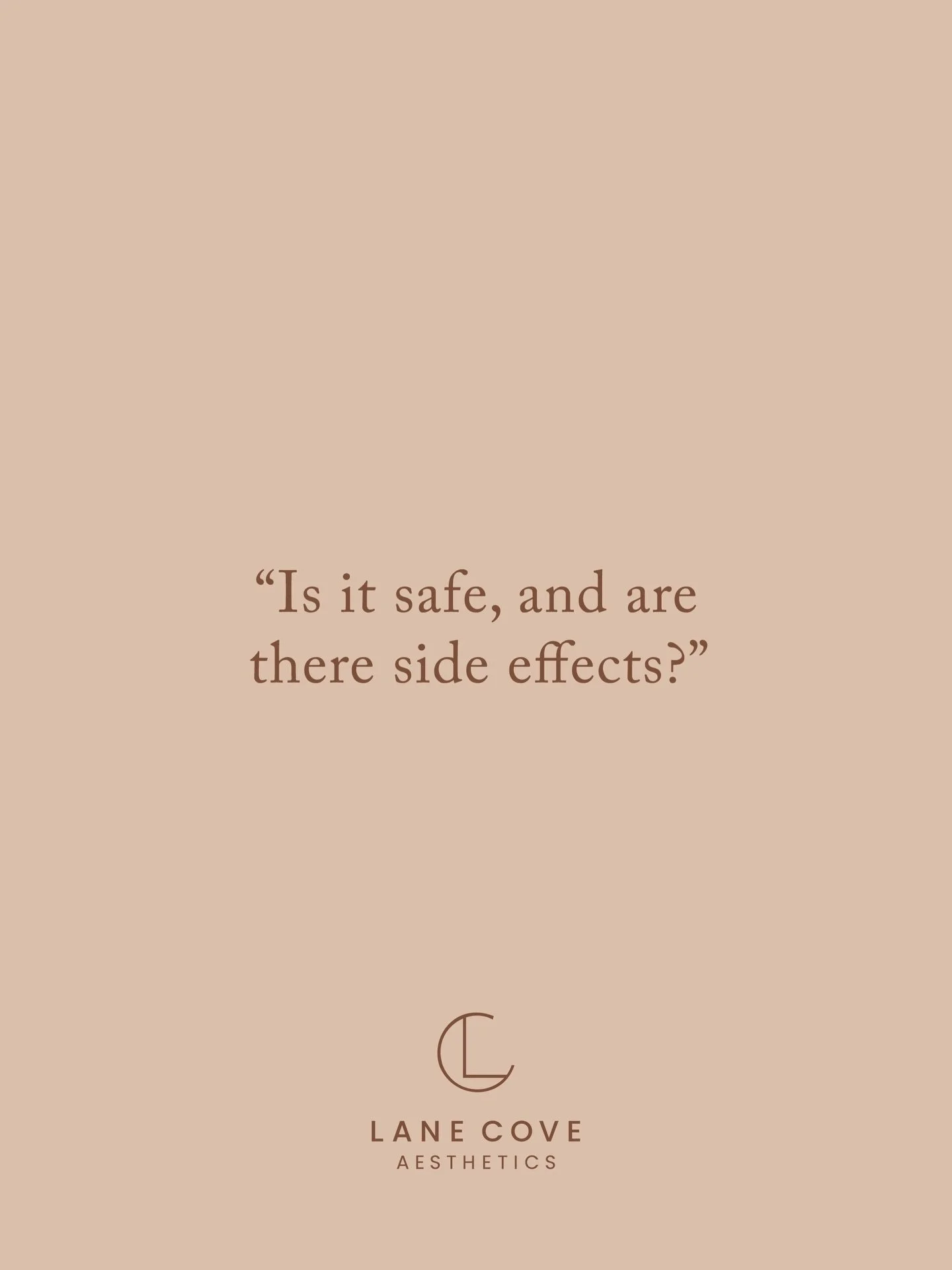 Another FAQ; &ldquo;Is it safe?&rdquo;