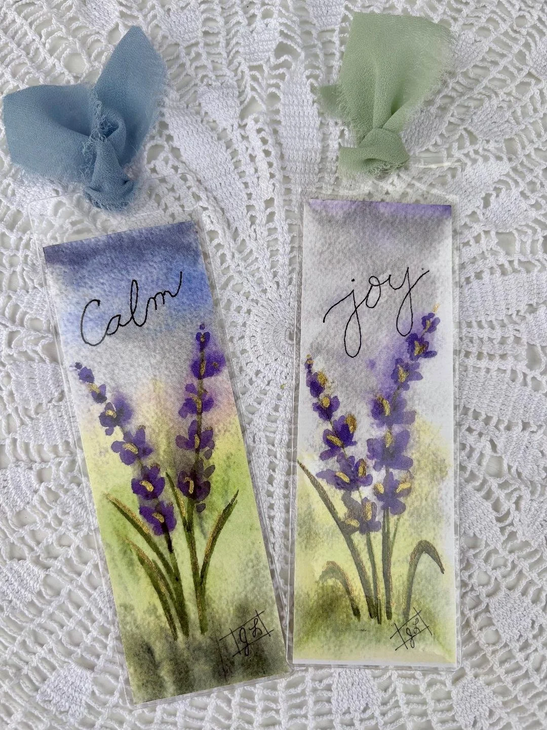 Watercolor Bookmark
