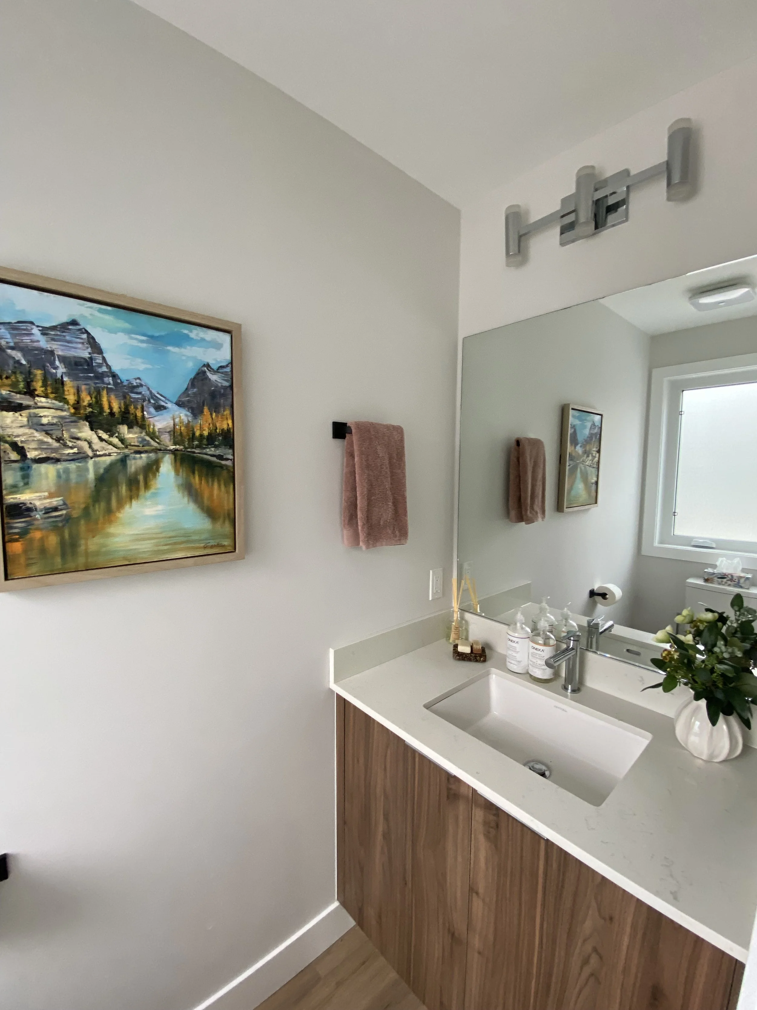 Main floor two-piece bath