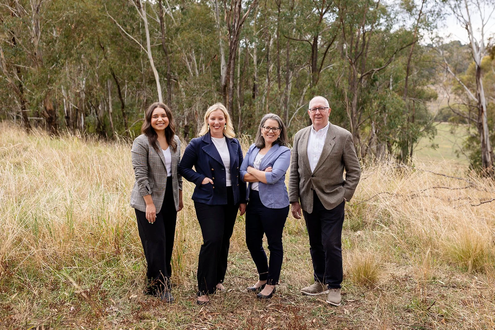 Lucy Gahan, Camilla Davidson and Michael Whiteley