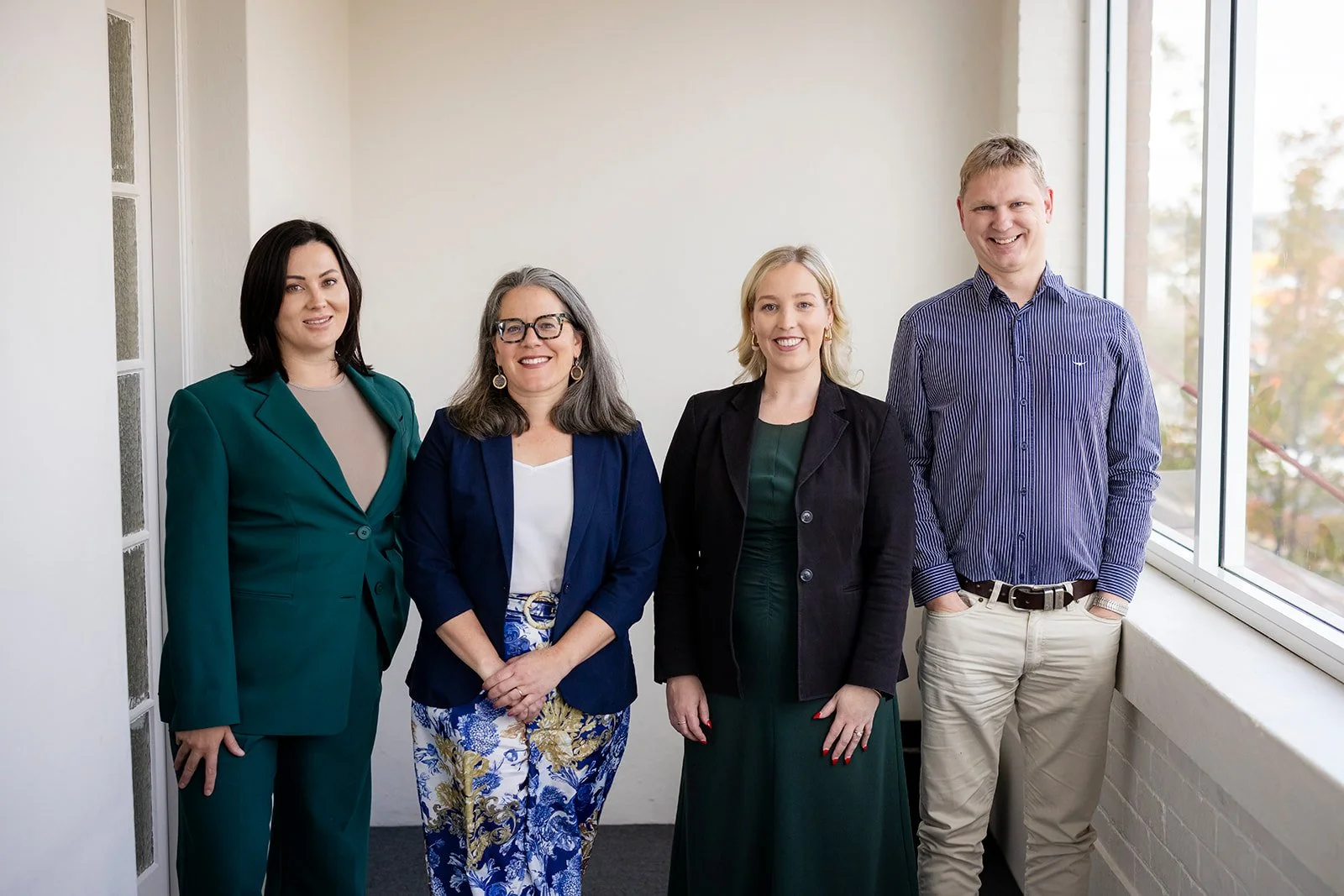Zoë Rickards, Camilla Davidson, Lucy Gahan and Daniel Spruce
