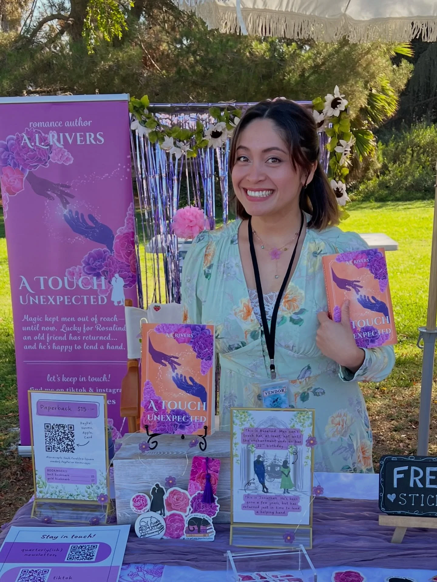 🎉 happy one year 🎉

On this day last year, I published A Touch Unexpected and it&rsquo;s been a fun ride ever since 🥰 (admittedly, also a little stressful 😬)

I&rsquo;m grateful to everyone who has read ATU and added it to their tbr 📚 thank you!