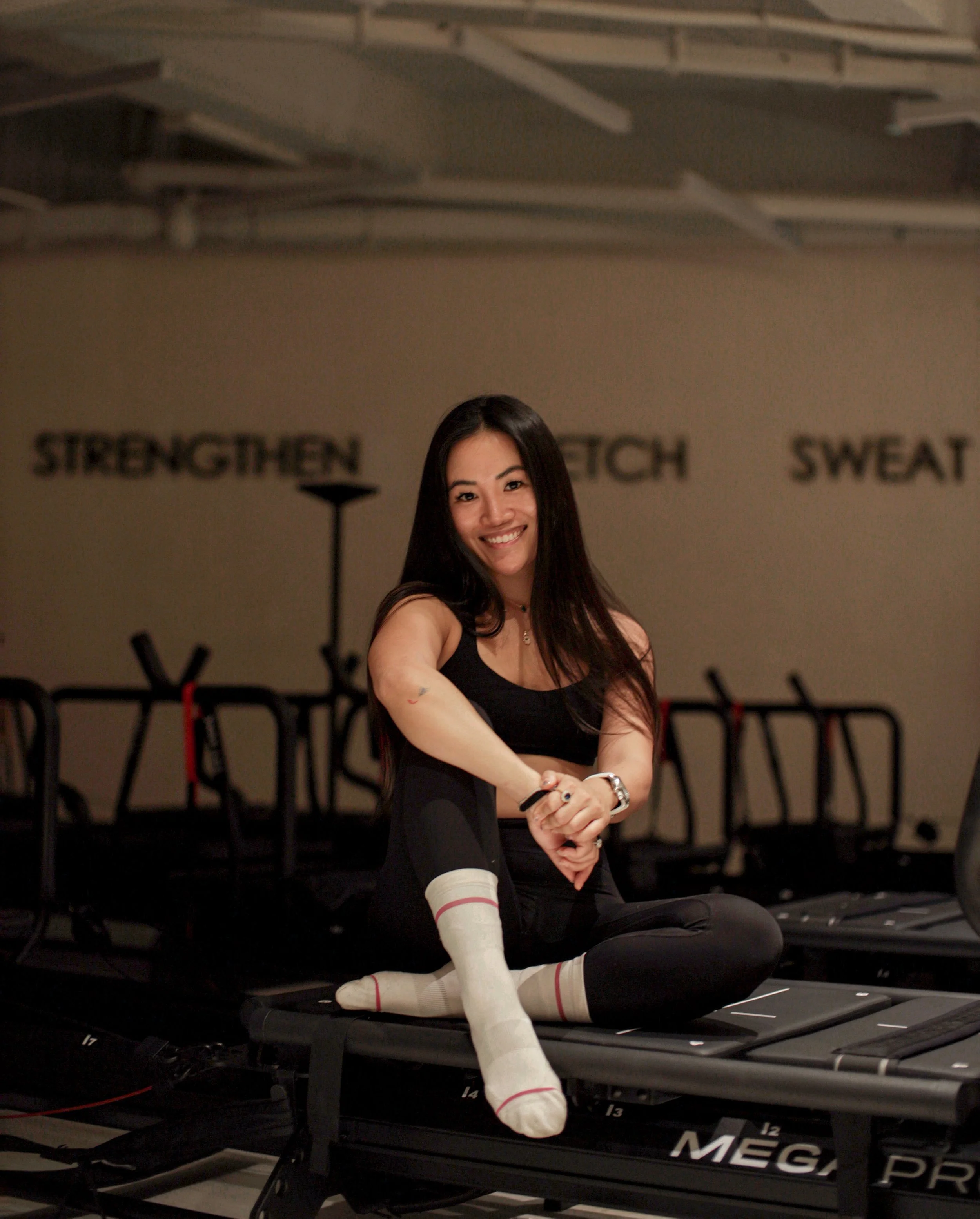 Cheryl (Trainer at H-Kore Singapore, Lagree studio)