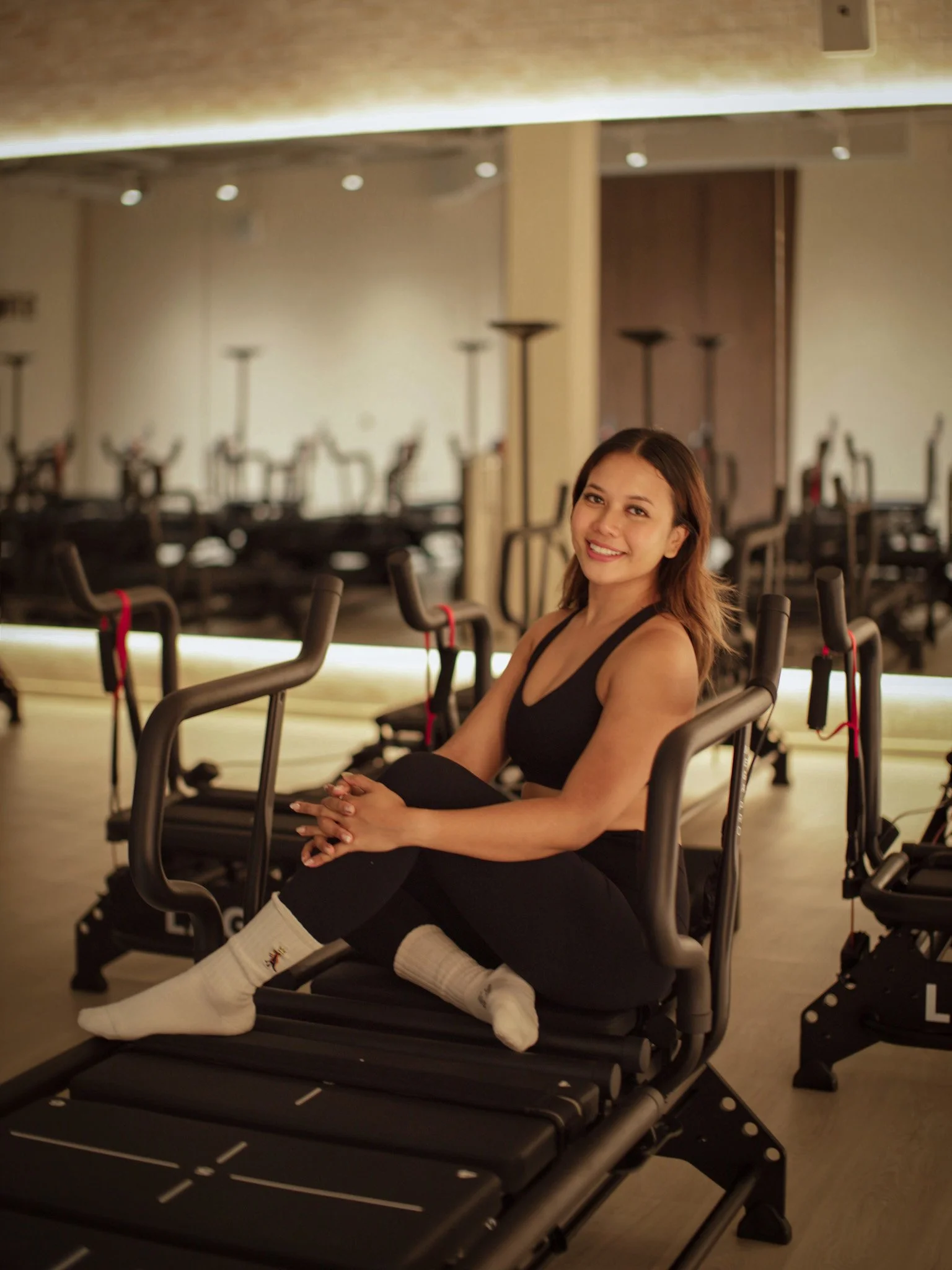 Lina (Trainer at H-Kore Singapore, Lagree studio)