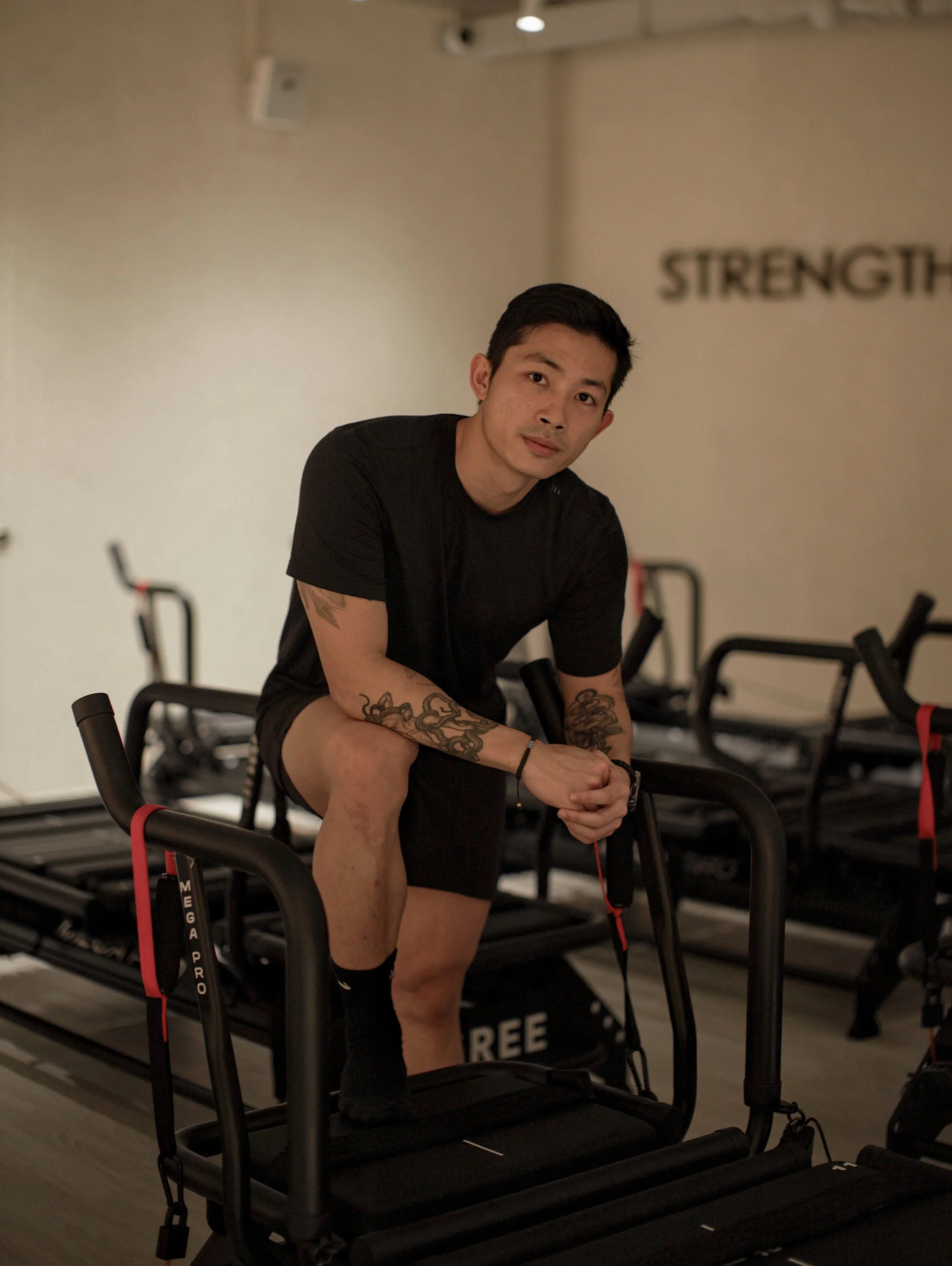 Elijah (Trainer at H-Kore Singapore, Lagree studio)