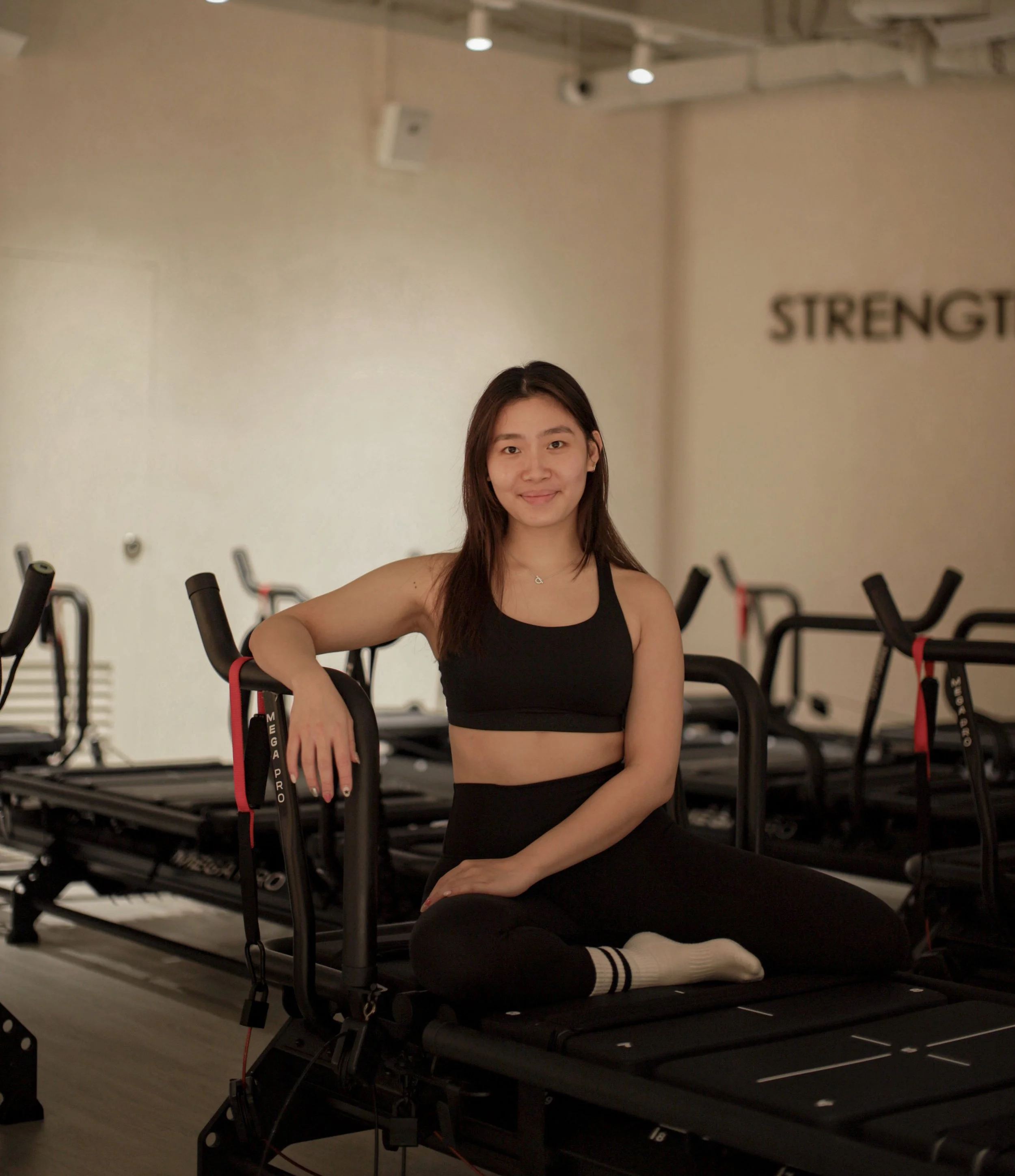 Ashley (Trainer at H-Kore Singapore, Lagree studio)