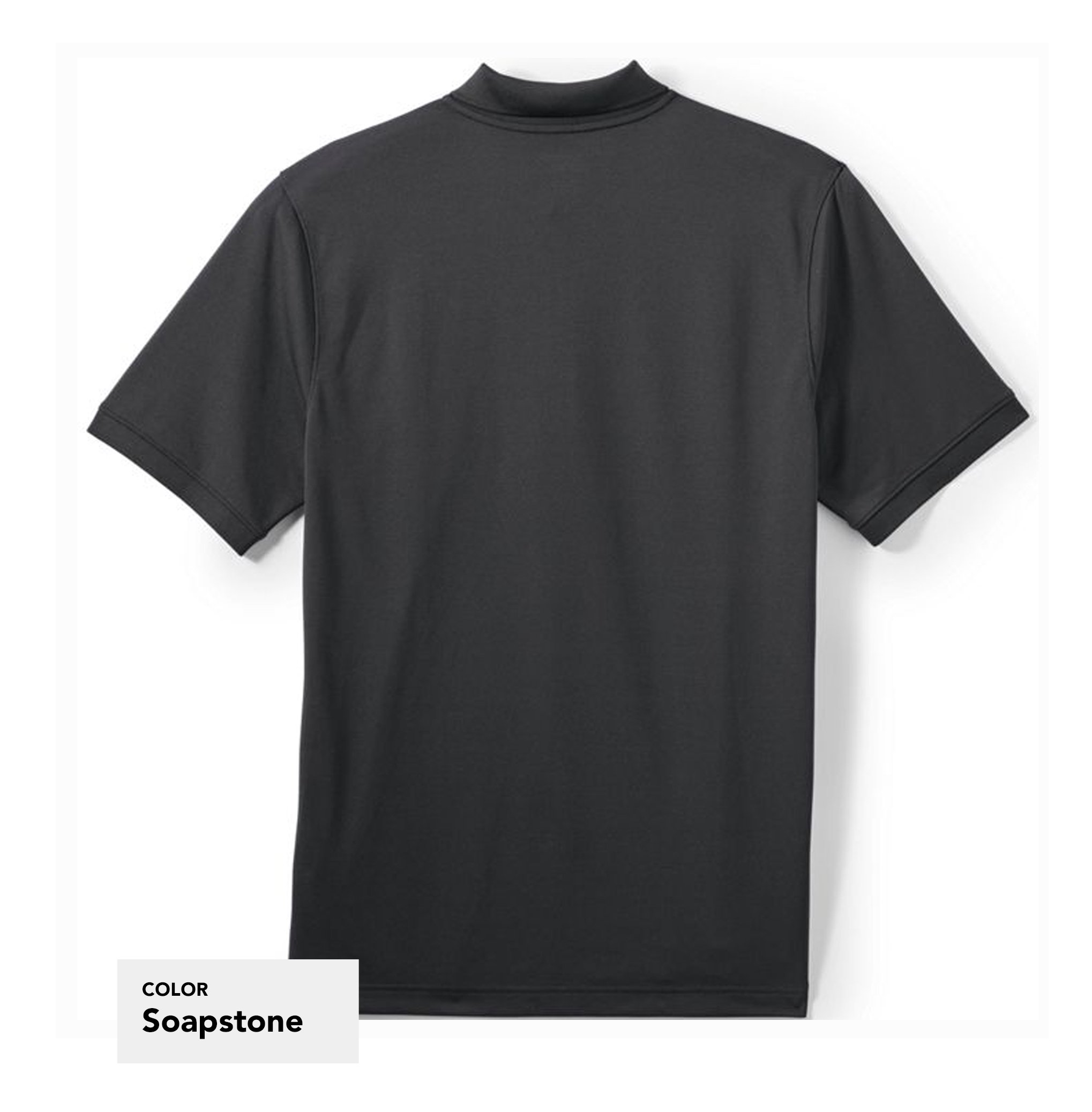 Unisex Short Sleeve Basic Polyester Zip Polo