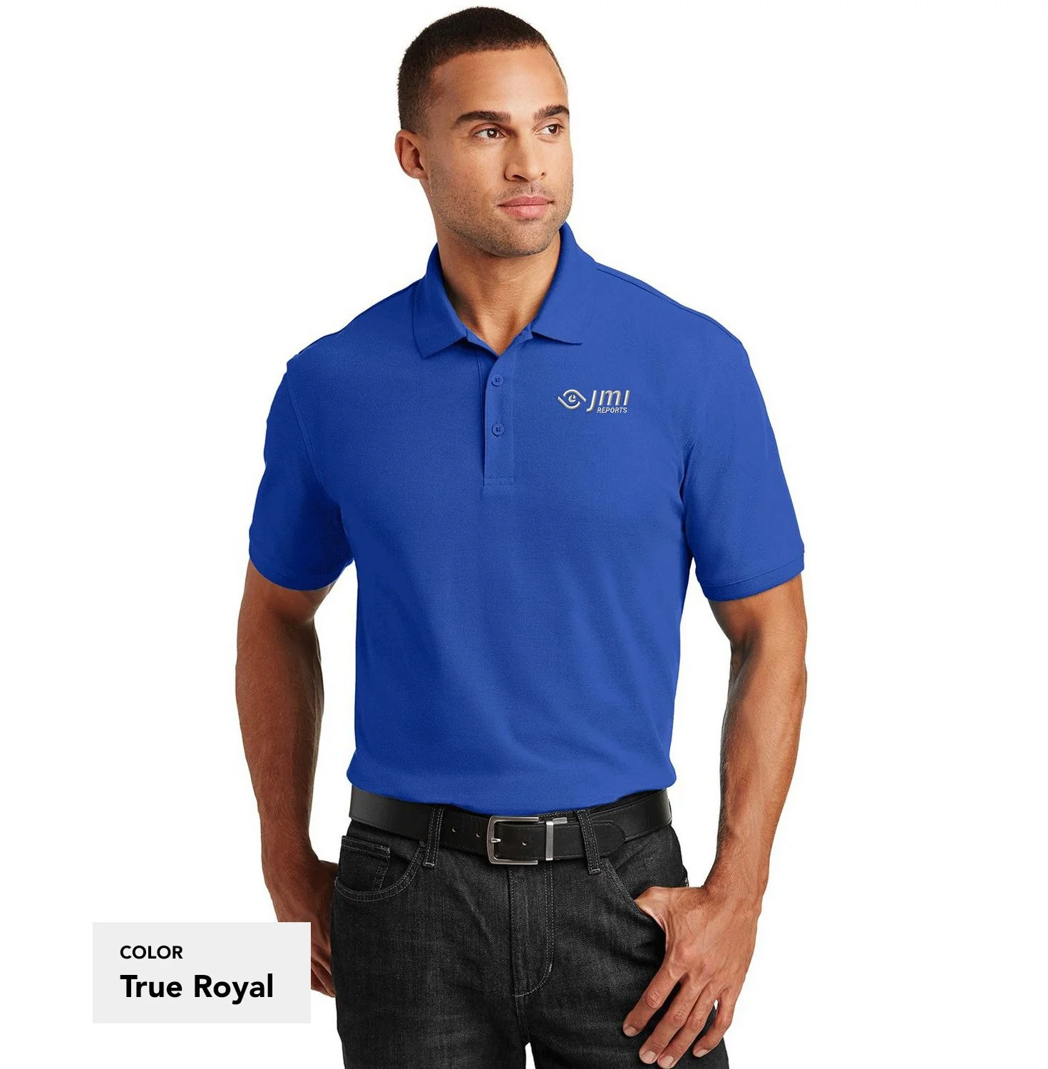 JMI_PoloShirtsPortAuthority_TLK100_OverlayTrueRoyalFront.jpg