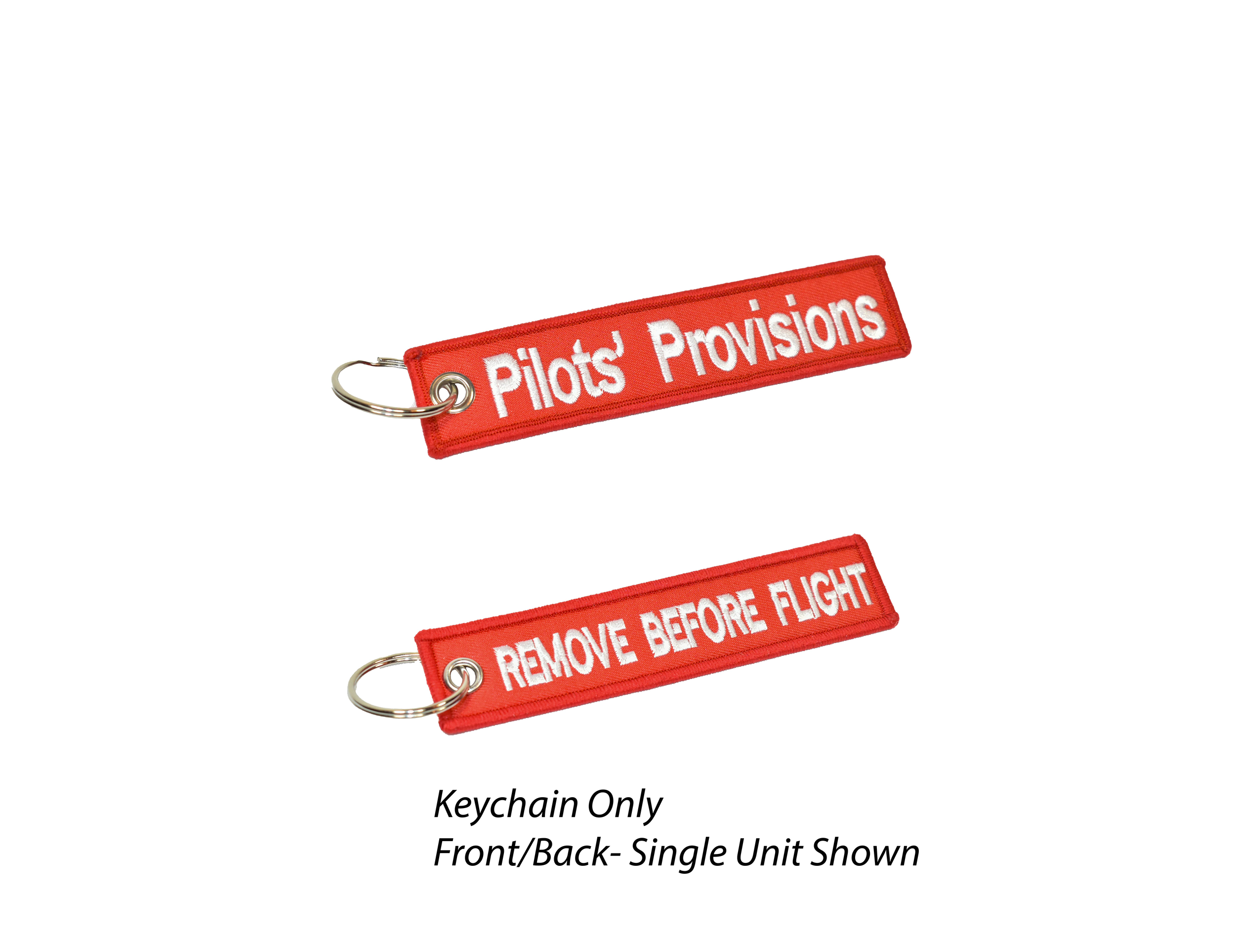 Remove Before Flight Branded Keychain