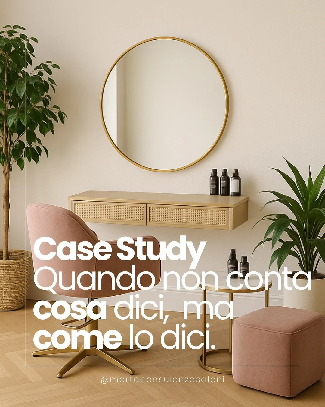 Alcune volte non conta cosa dici, ma COME lo dici.

Molti saloni pensano che basti offrire un servizio impeccabile per essere percepiti come esclusivi. 

Ma la verit&agrave; &egrave; che senza una comunicazione chiara e coerente, anche la filosofia p