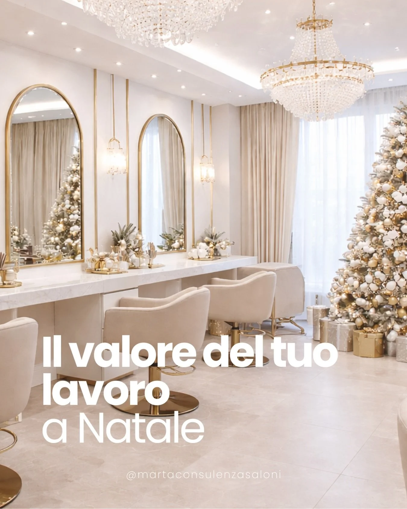 Il periodo che precede il Natale &egrave; sempre particolare.
Nel salone l&rsquo;agenda &egrave; piena, le giornate si allungano, le mani non si fermano mai.
Le energie vengono tirate fino all&rsquo;ultimo appuntamento.

Ed &egrave; proprio qui che s