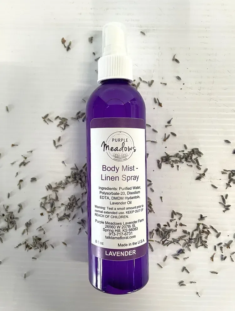 Purple Meadows Lavender Linen Mist