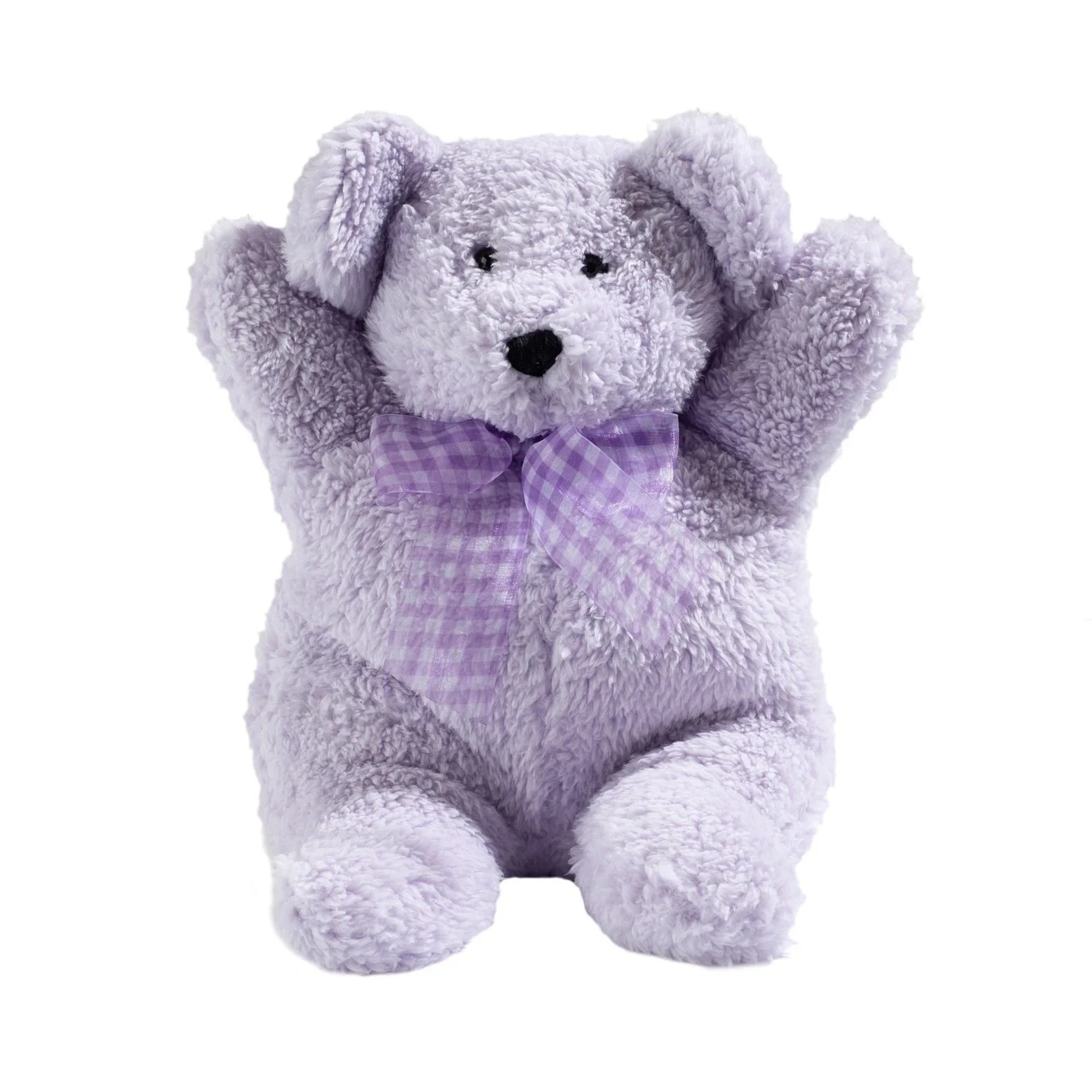Warming Lavender Bear with bow