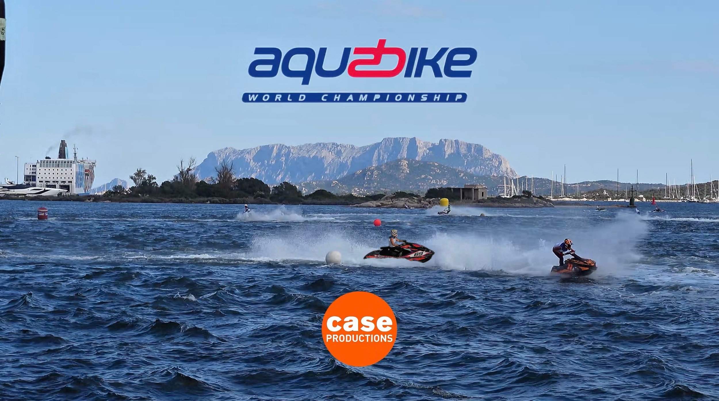 The A-Circuit producing content for Aquabike World Championships and Case Productions