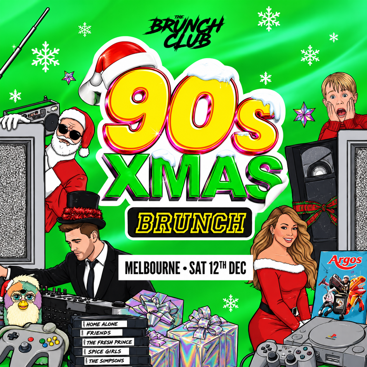 90's Baby Xmas Brunch