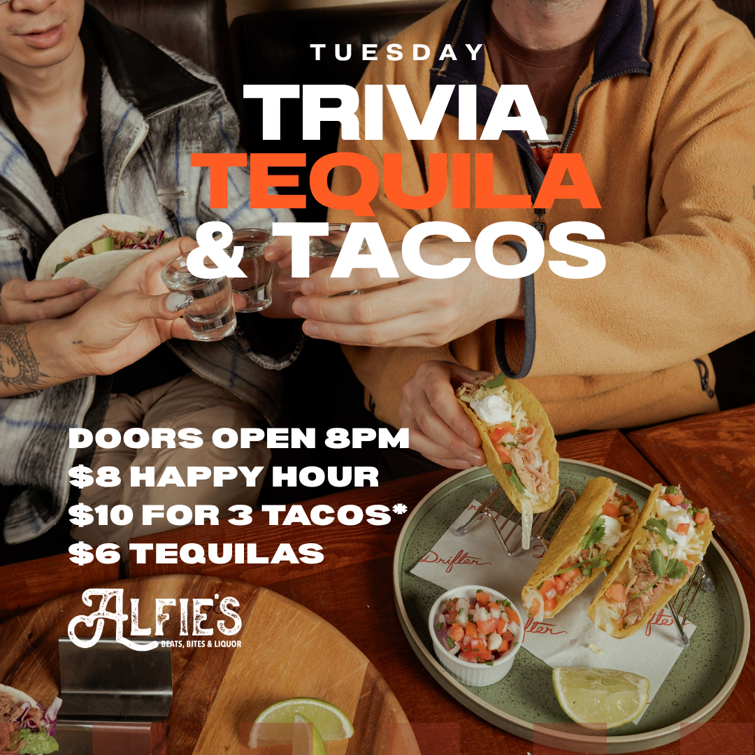 Tuesday Trivia, Tequila and Tacos