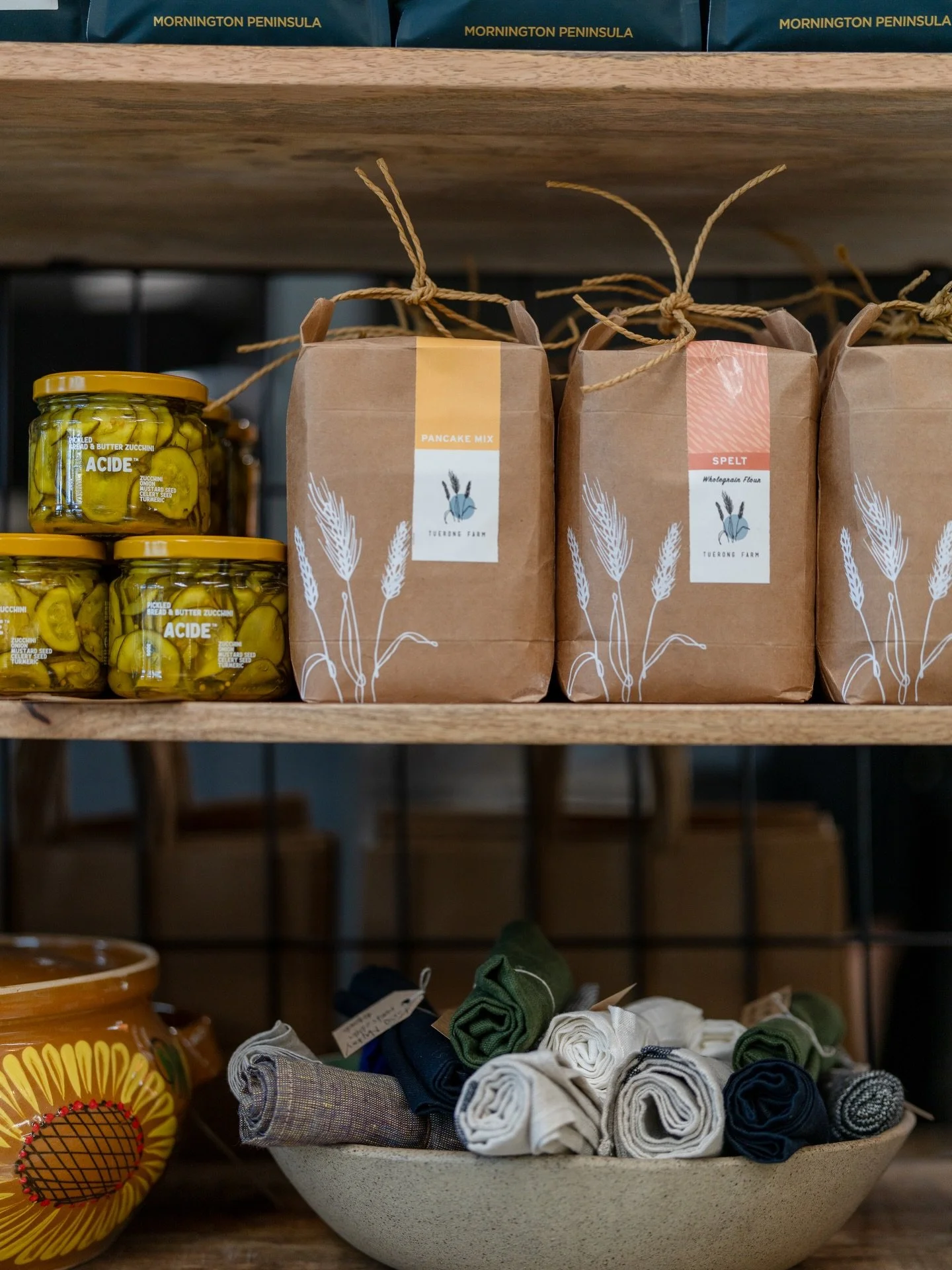 Shop supplies and delicious finds in our artisan pantry..
@derril_____ 
Open 8am to 4pm