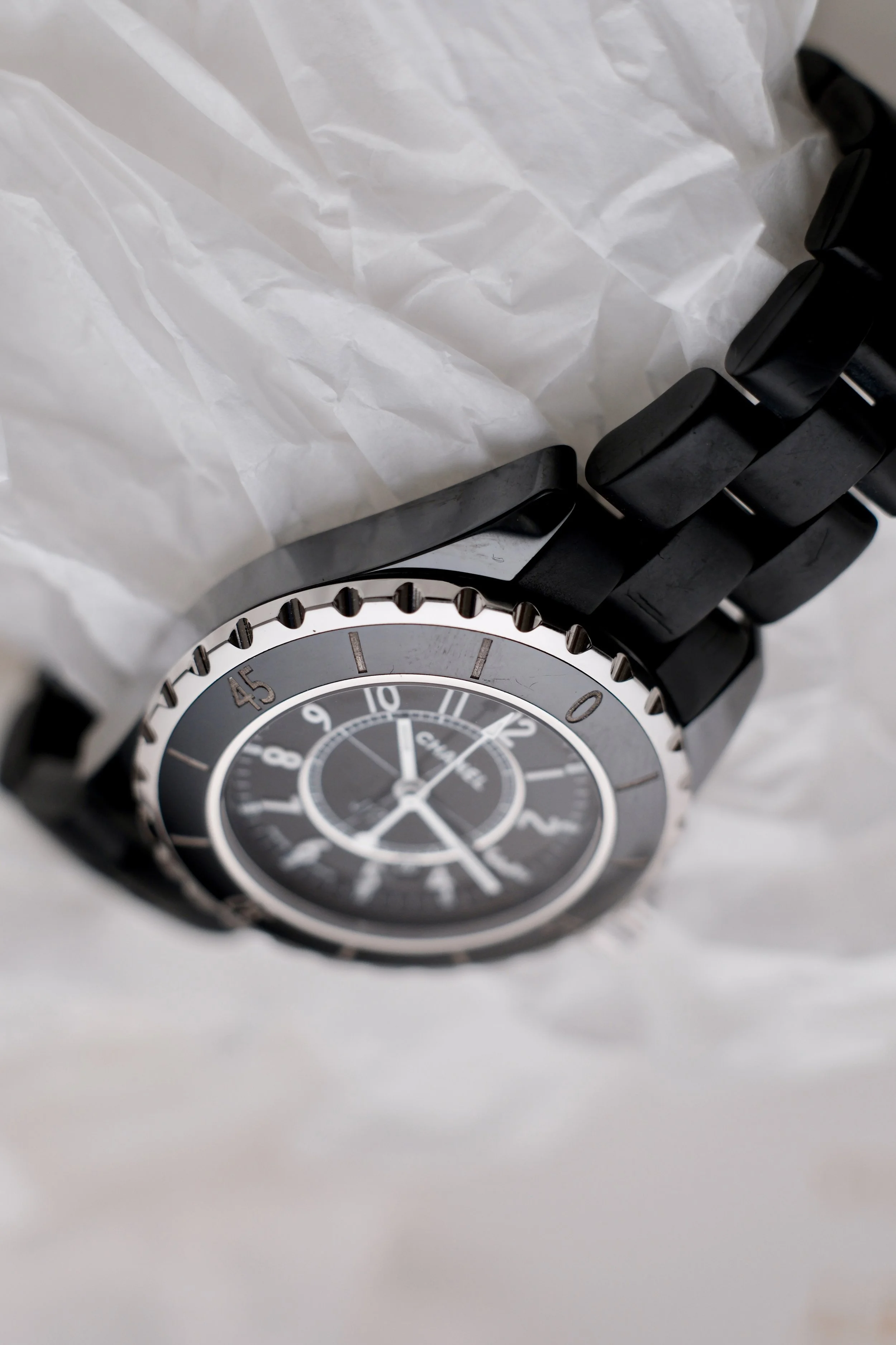 montre Chanel céramique