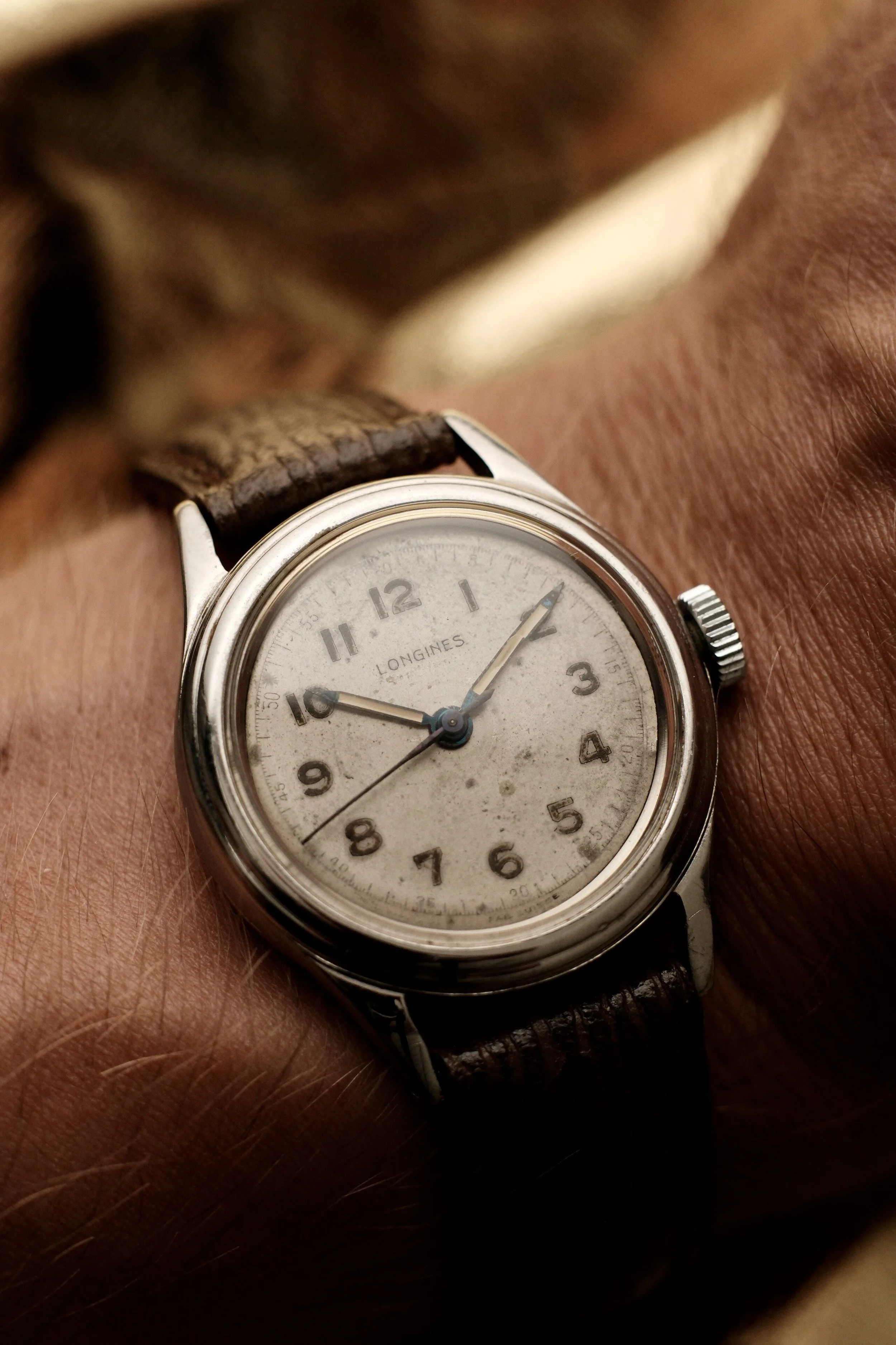 Longines marine nationale au poignet