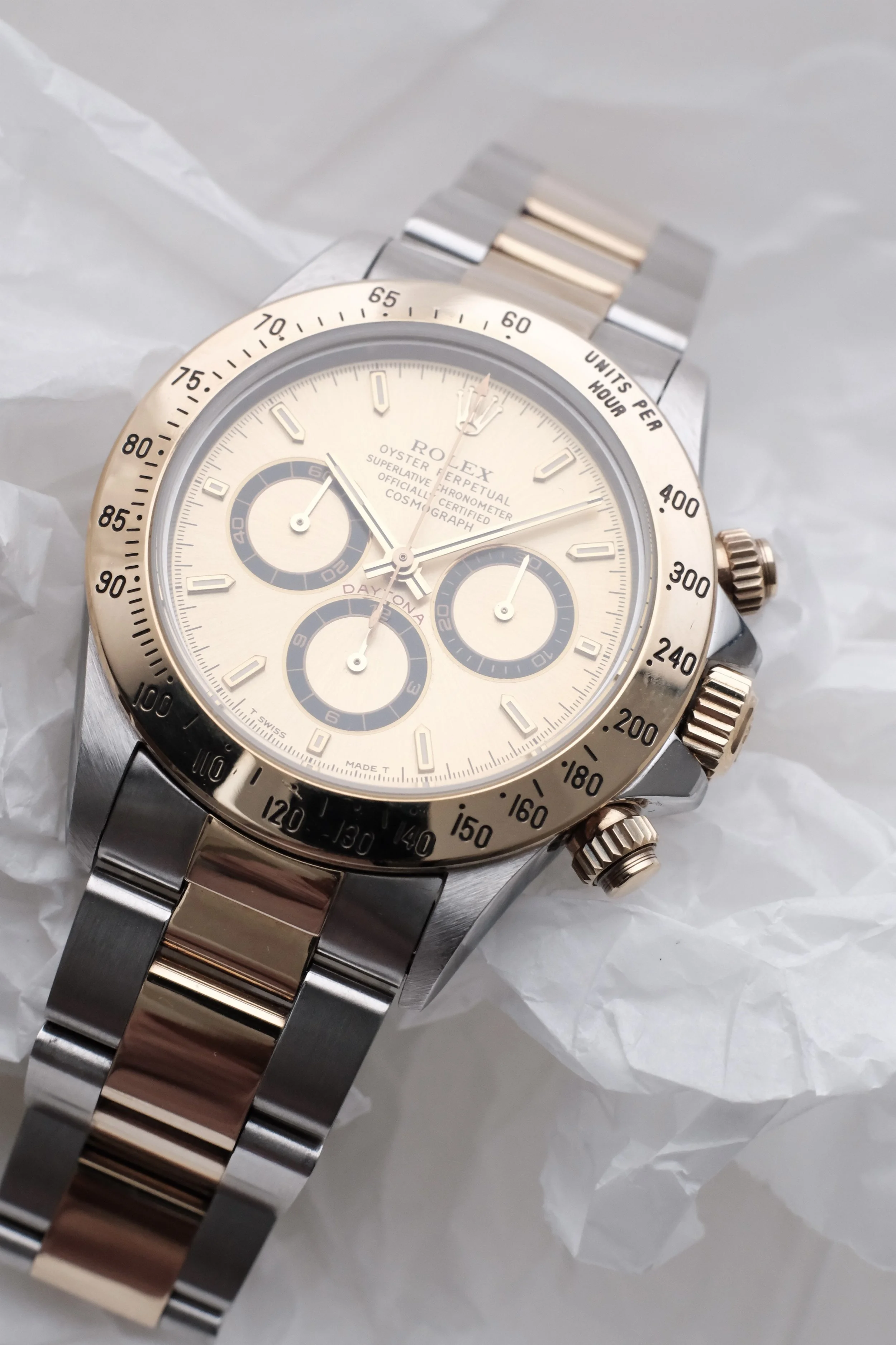 daytona Cadran doré